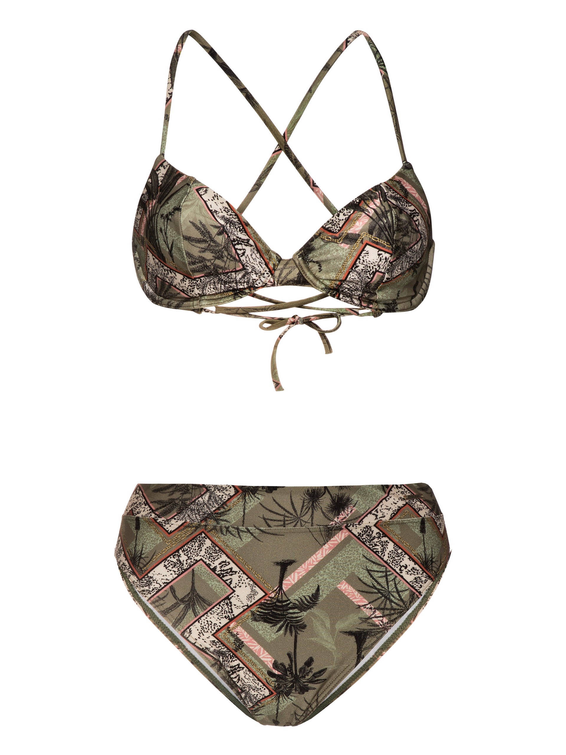 Protest Oconut Underwire Bikini Women - Green