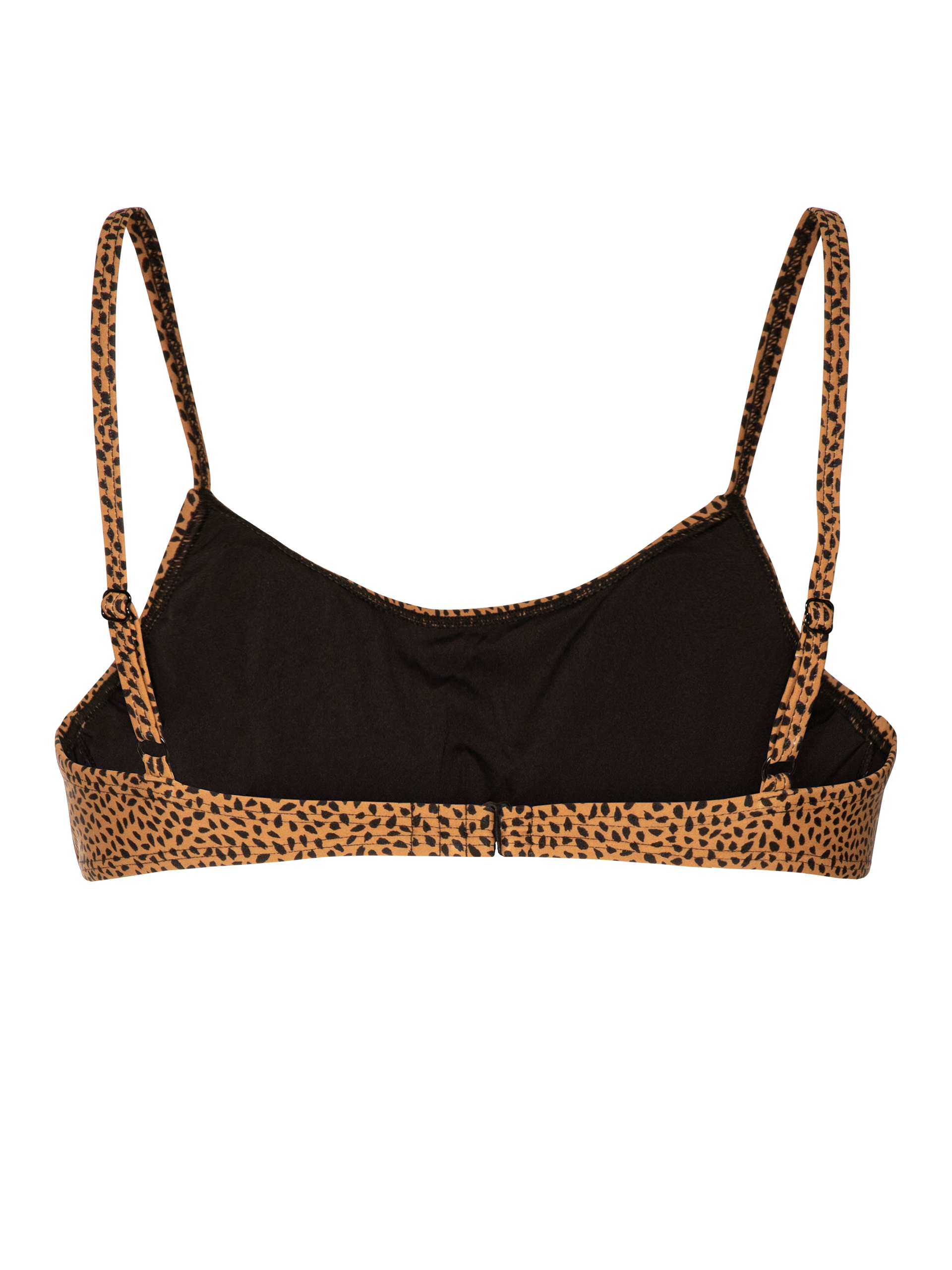 Leopard Bralette Bikini Top