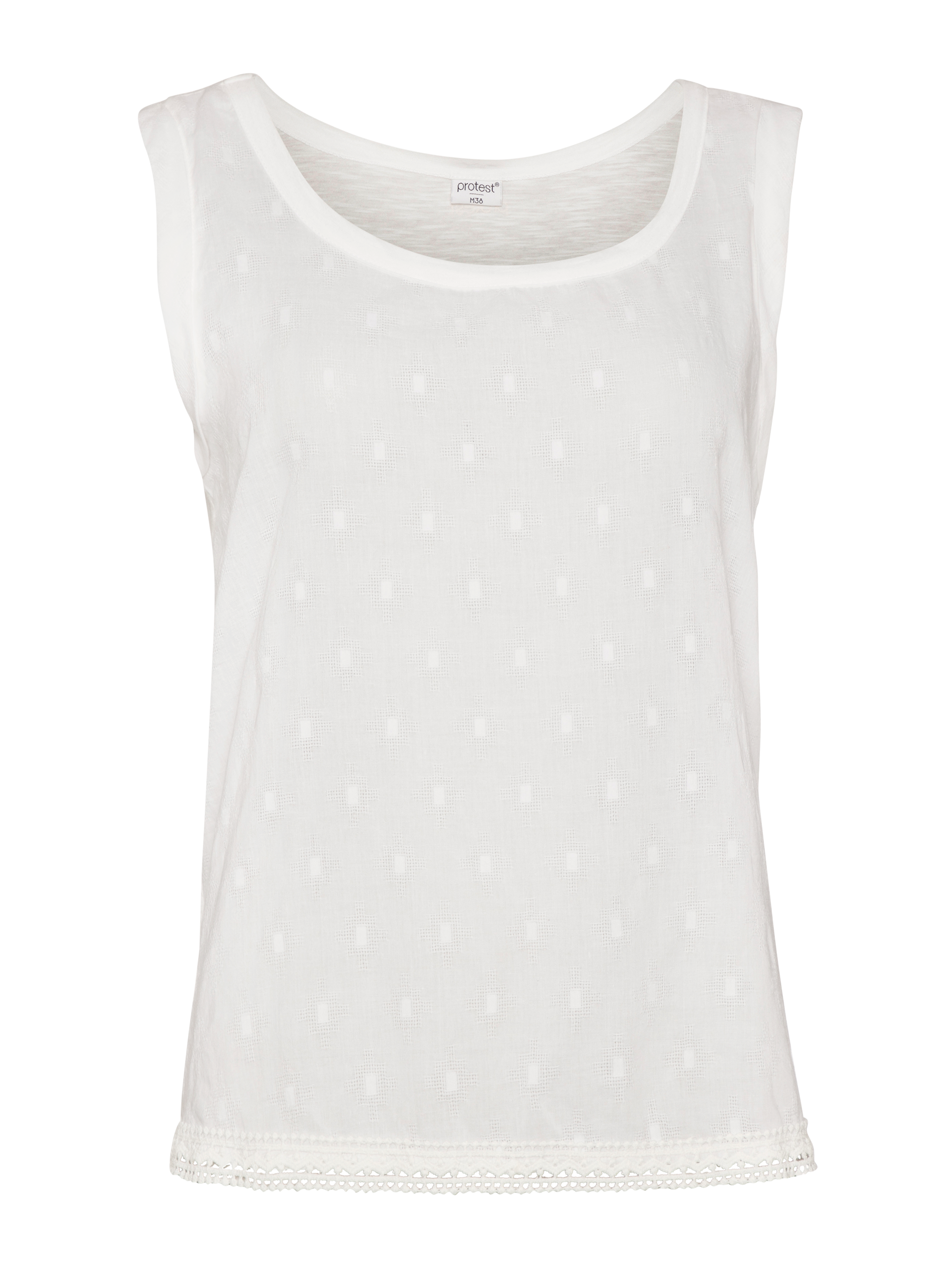 Protest Jonny 21 Zip Up Top Women - White