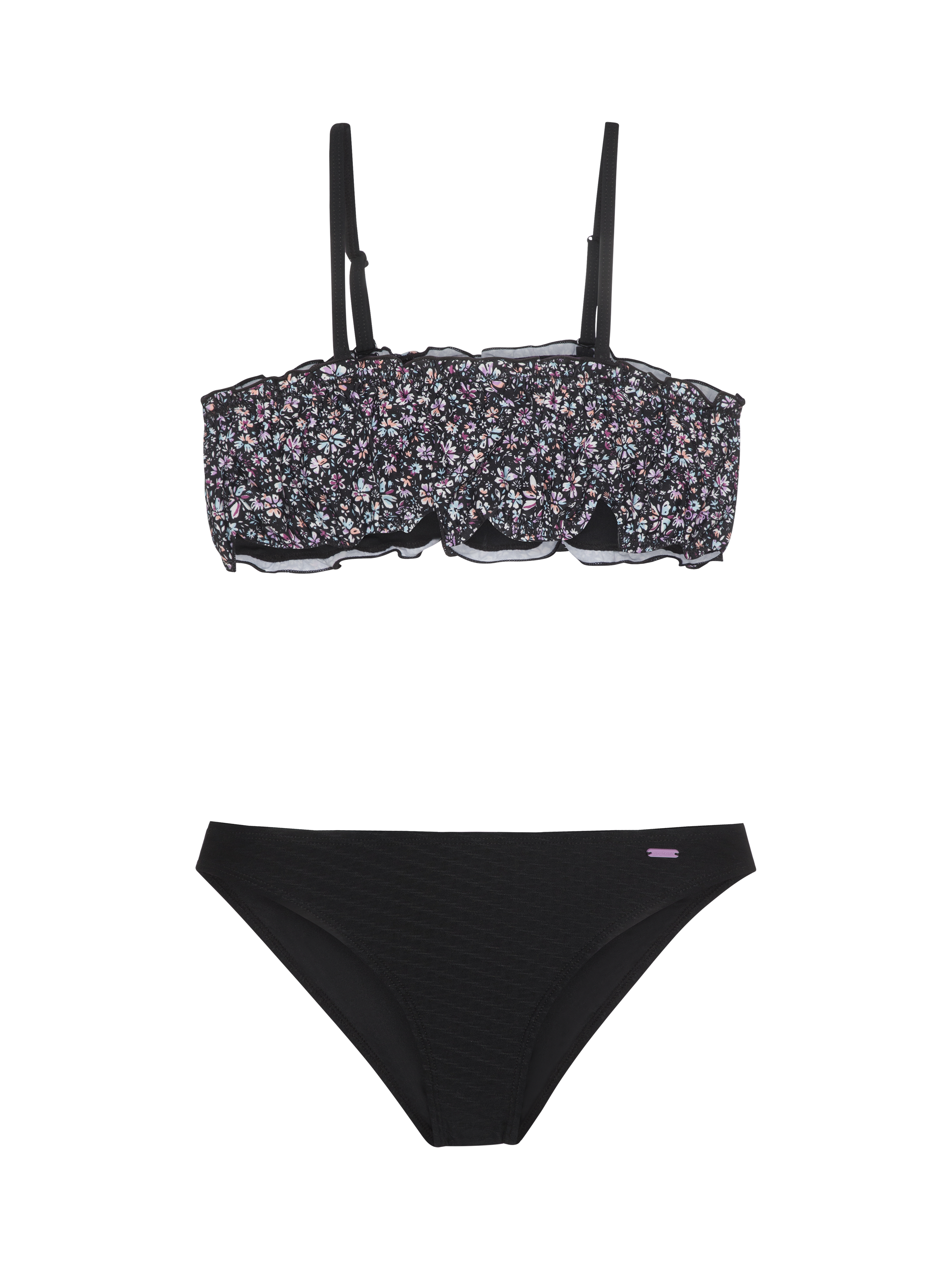 Protest Prtlara Jr Bandeau-bikini Mädchen - Schwarz