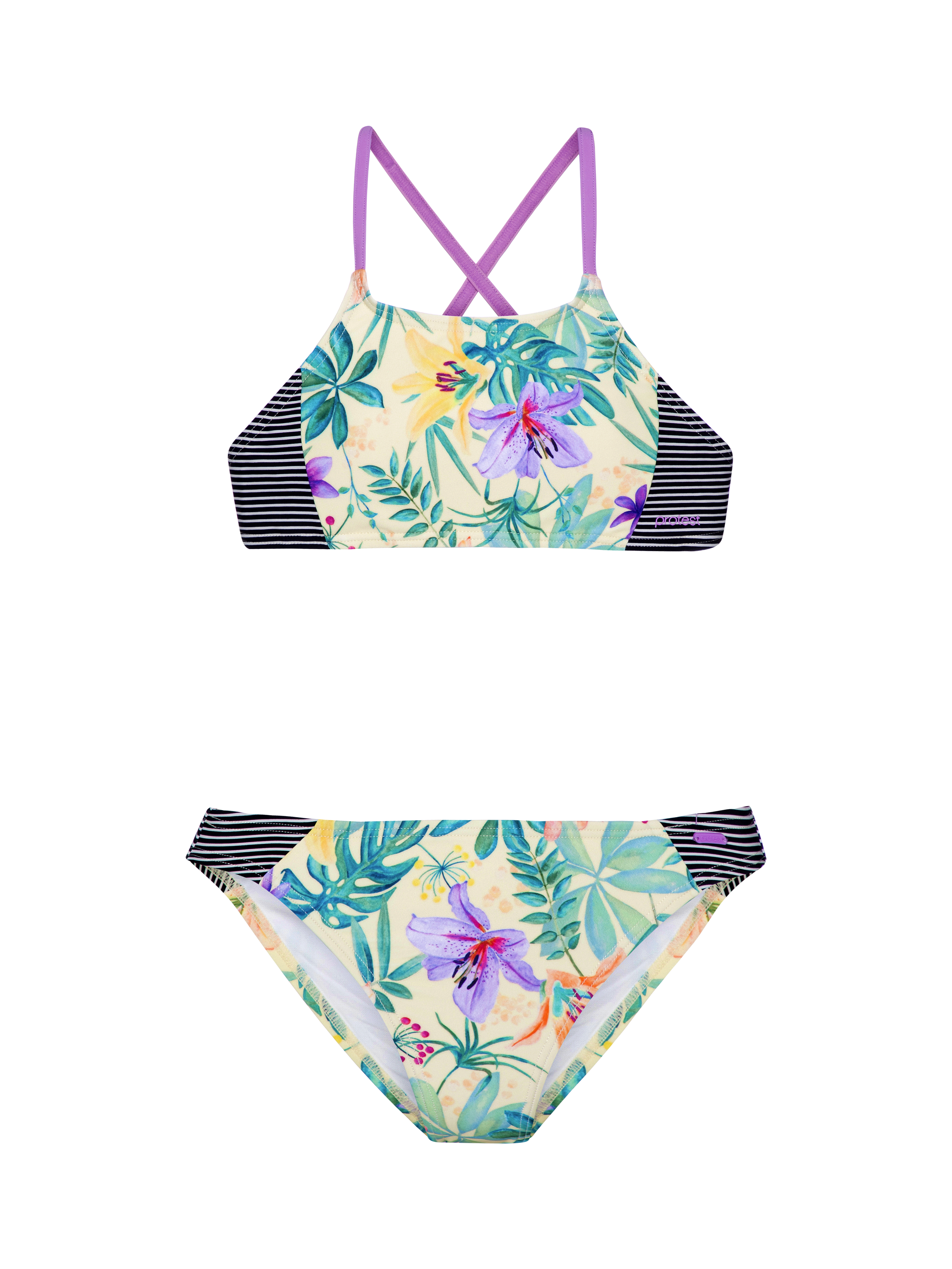 Protest Prtsara Jr Bralette Bikini Meisjes - Geel