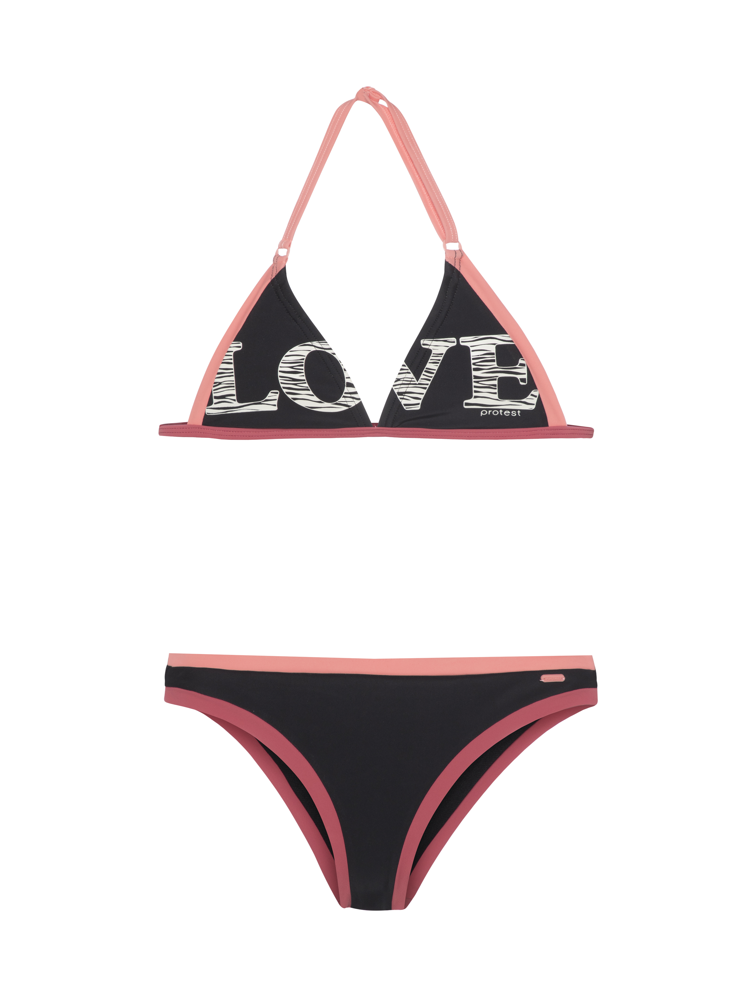 Protest Prtvera Jr Triangle Bikini Girls - Black