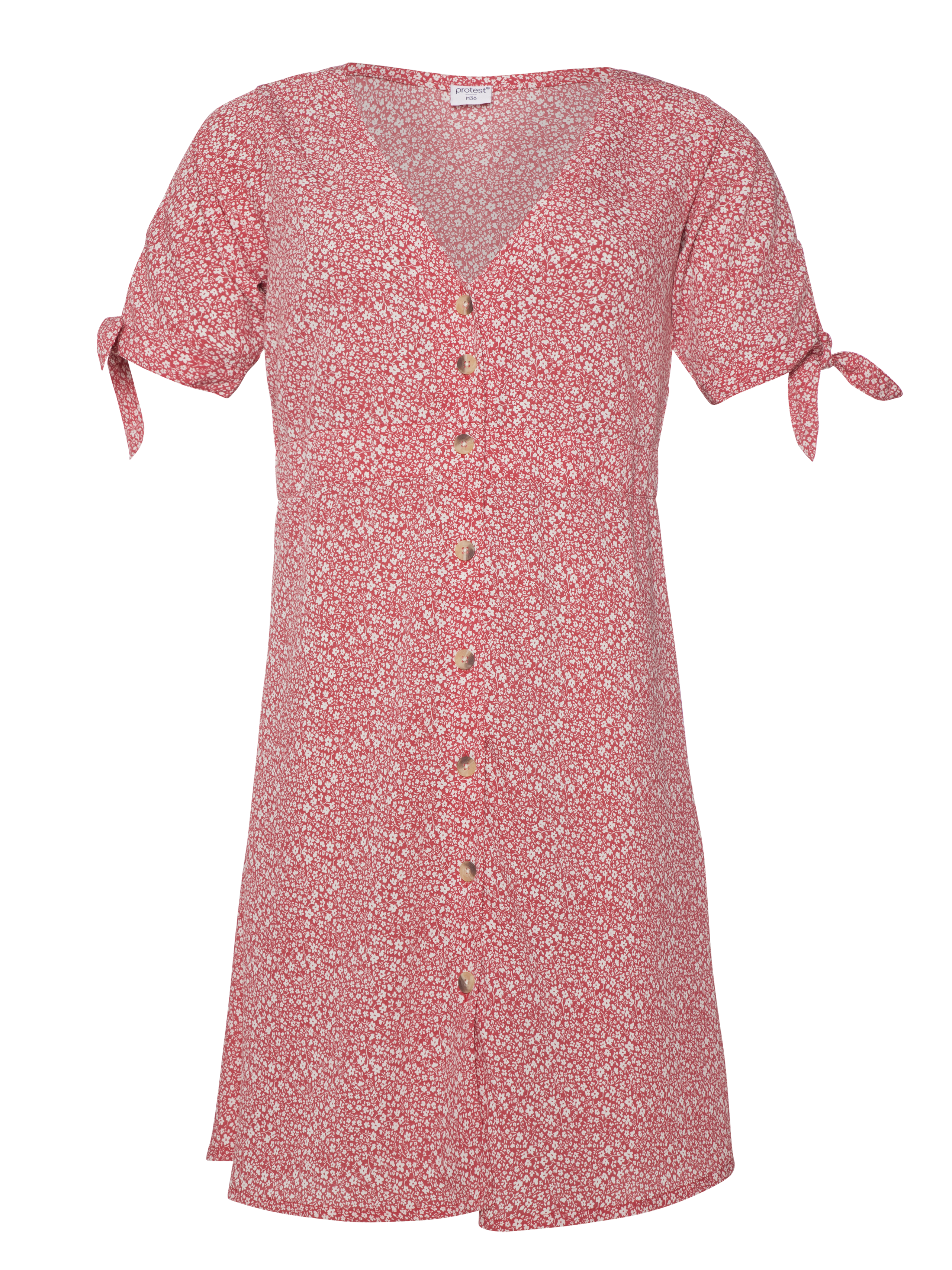 Protest Prtgarachine Floral Dress Women - Red
