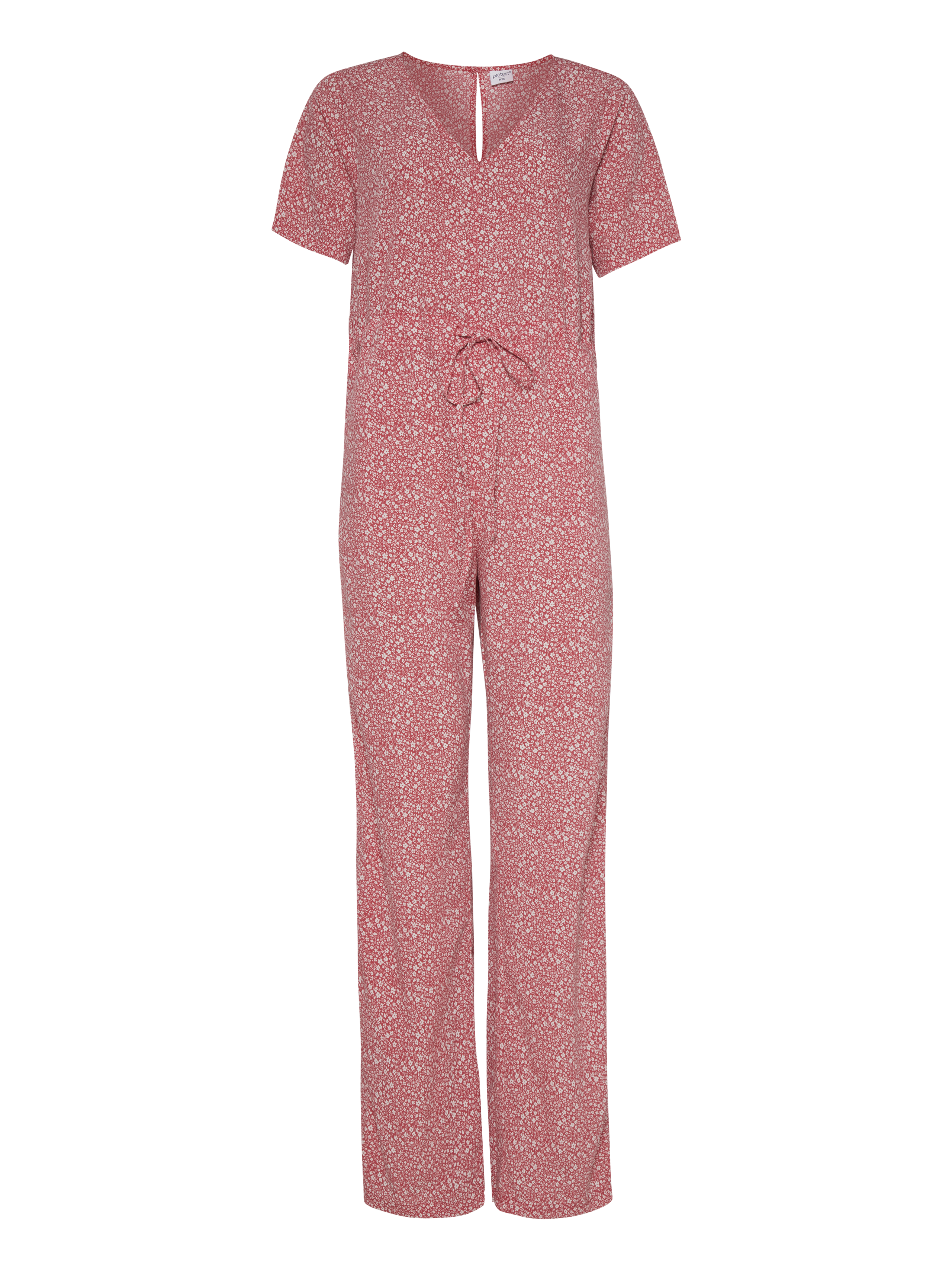 Protest Prtnarrabri Blumen Jumpsuit Damen - Rot