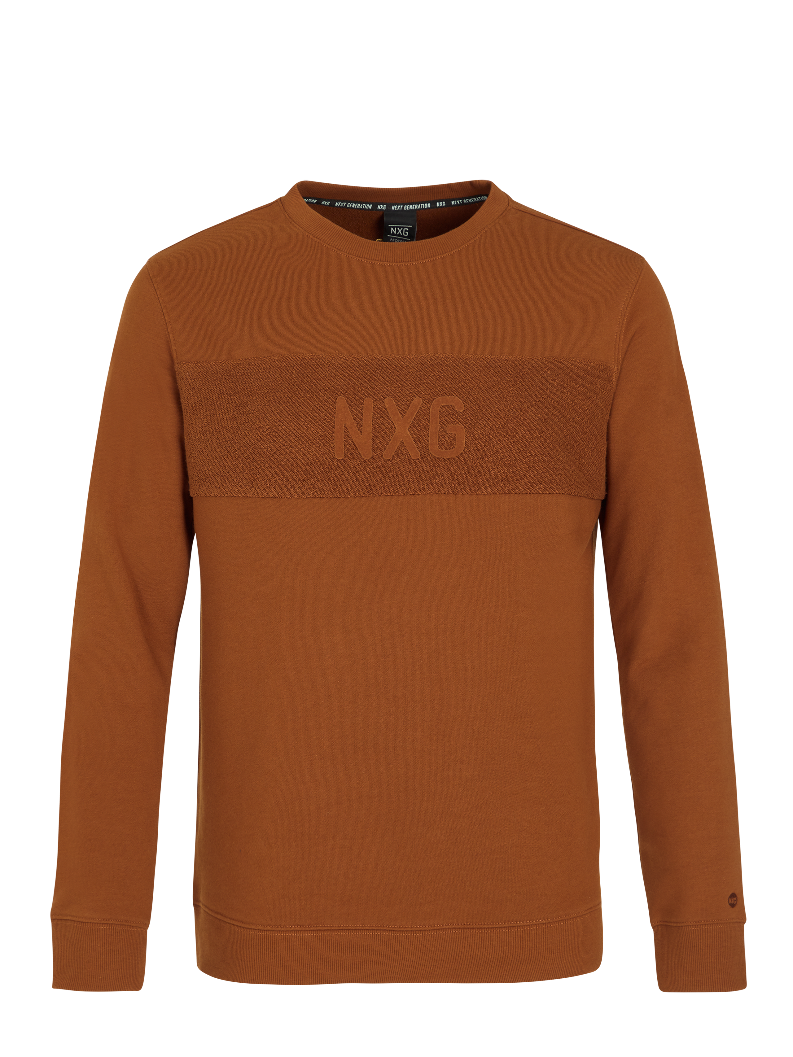 Protest NXGkeeton Sweater Heren - Bruin