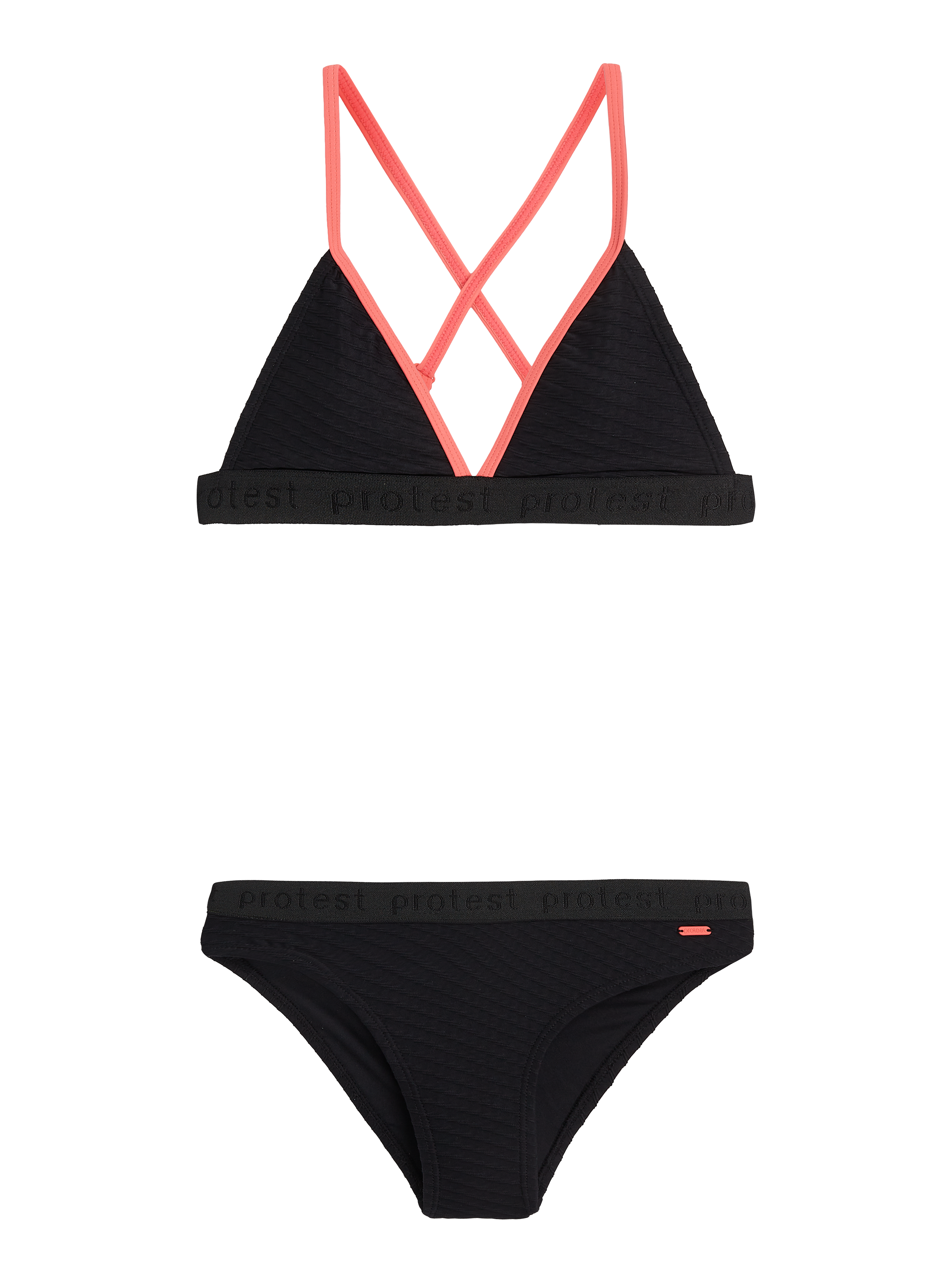 Protest Prtvica Jr Triangel Bikini Meisjes - Zwart