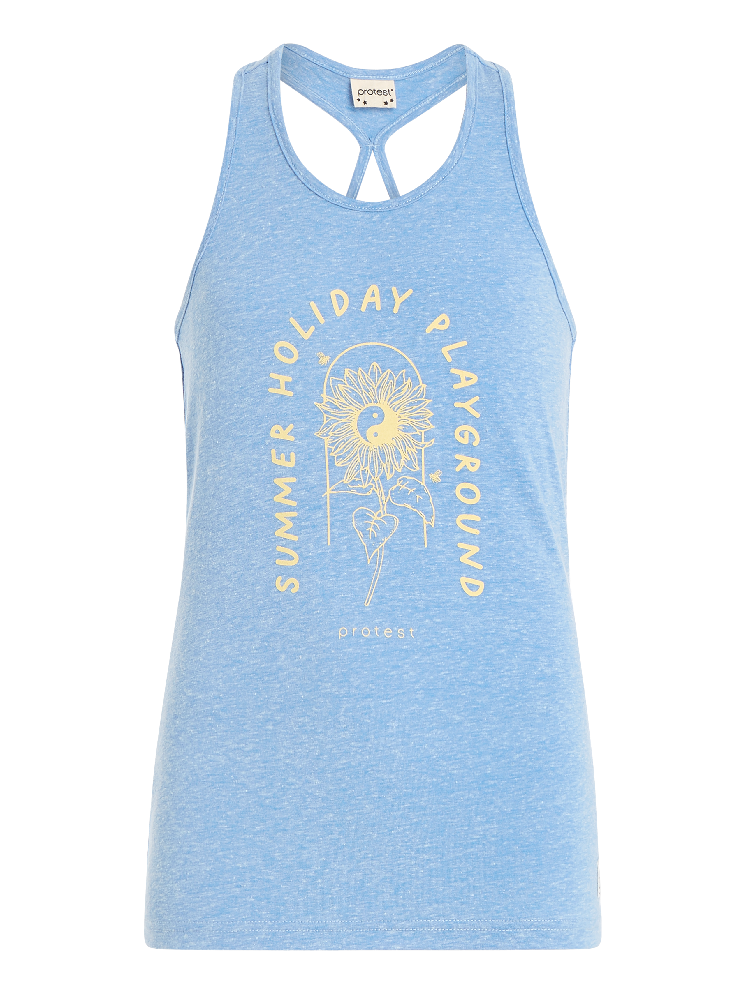 Protest Prtbamboo Jr Zip Up Top Girls - Blue