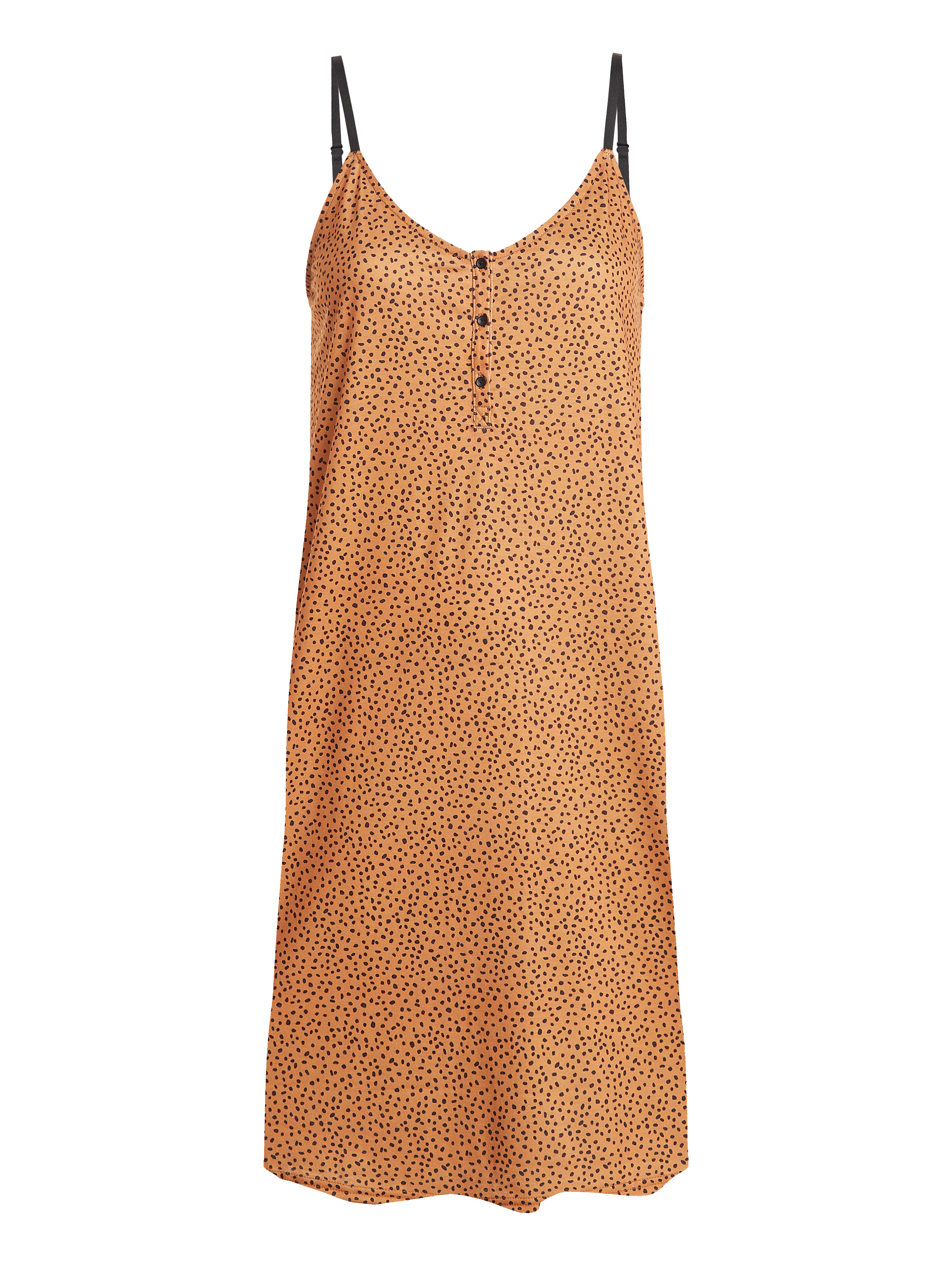 Protest Prtmakaras Leopard Dress Women - Brown