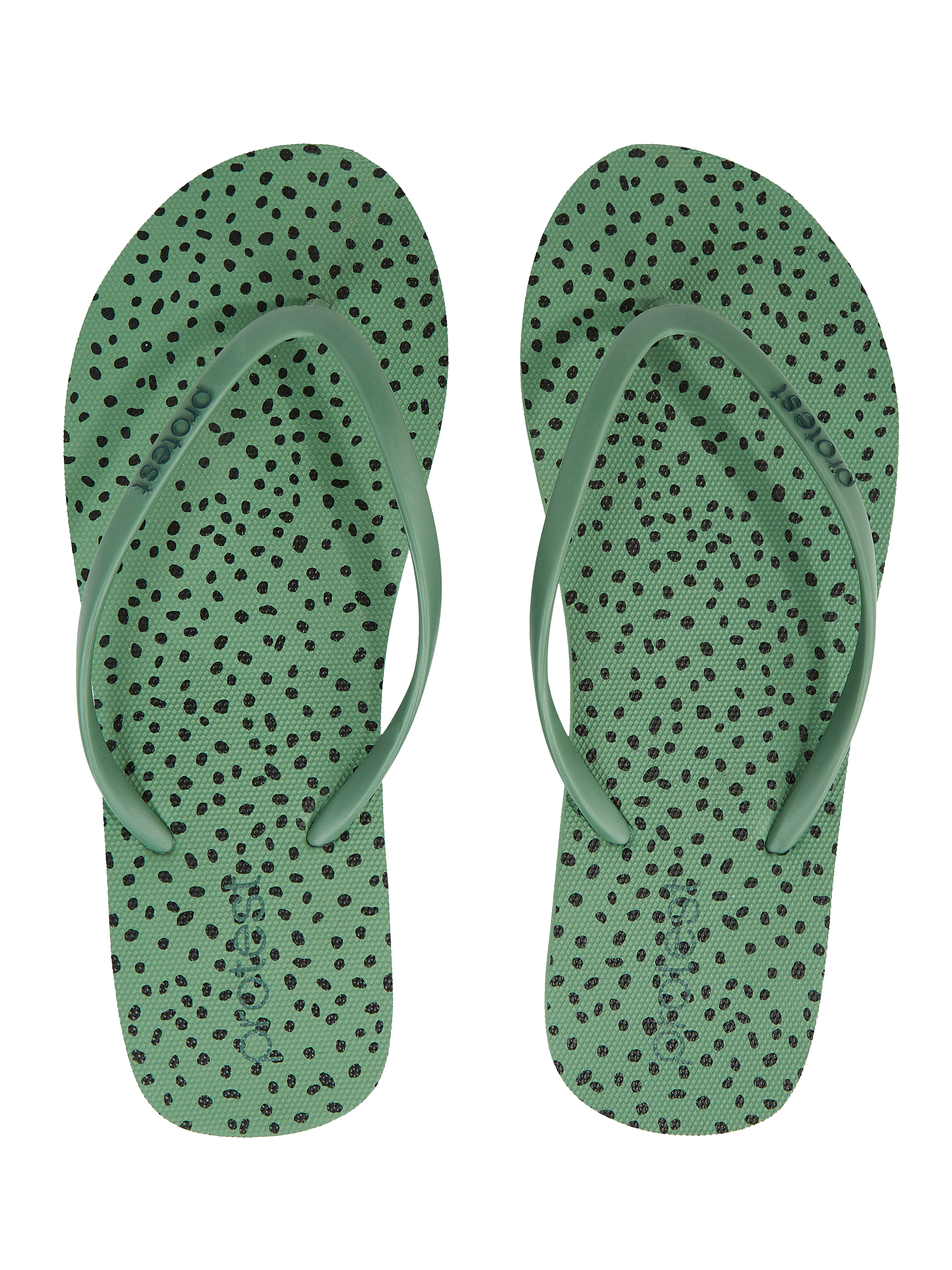 Protest Prtcoracias Teenslippers Dames - Groen