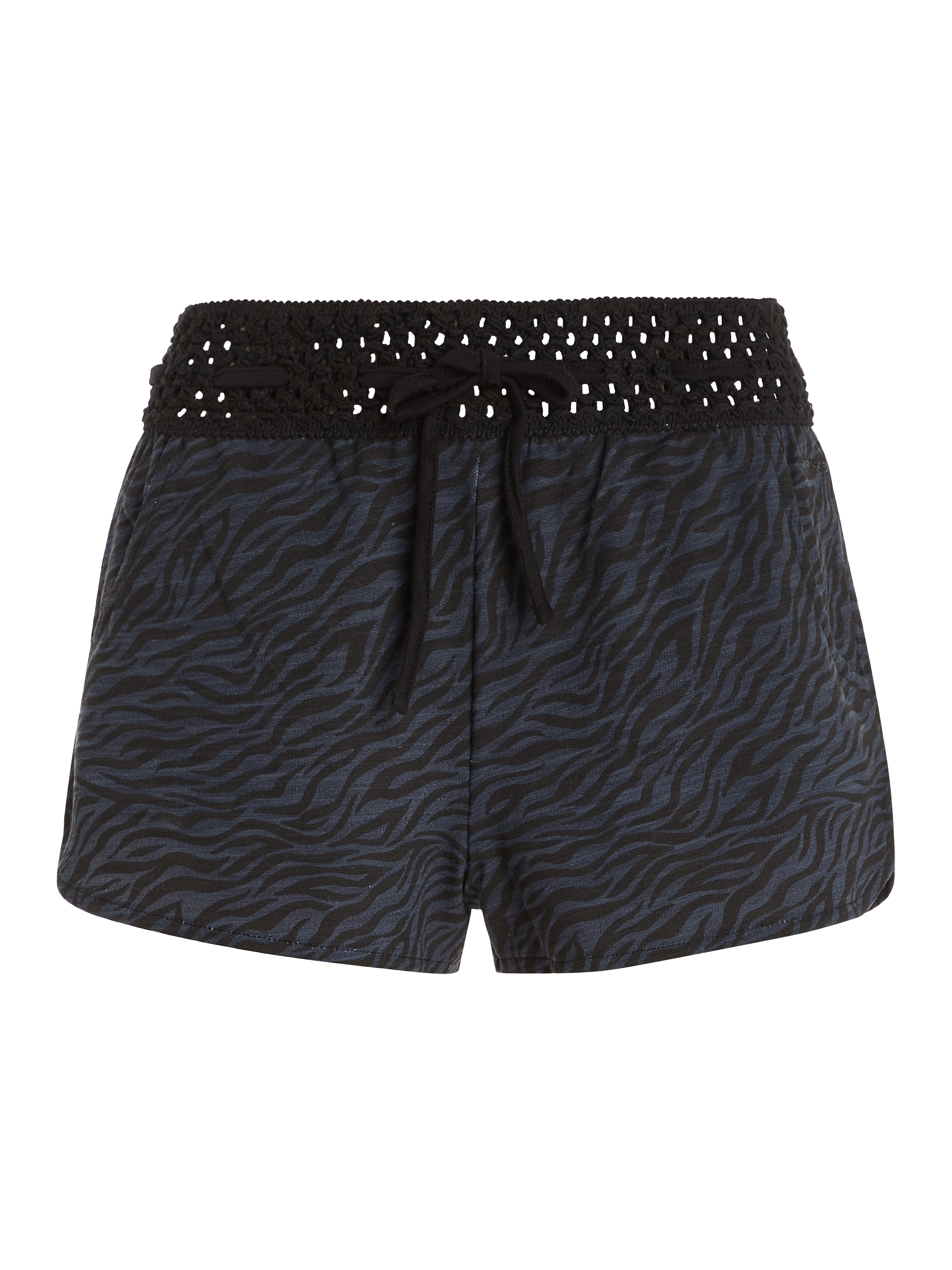 Protest Prtflowery 23 Tijger Korte Broek Dames - Zwart