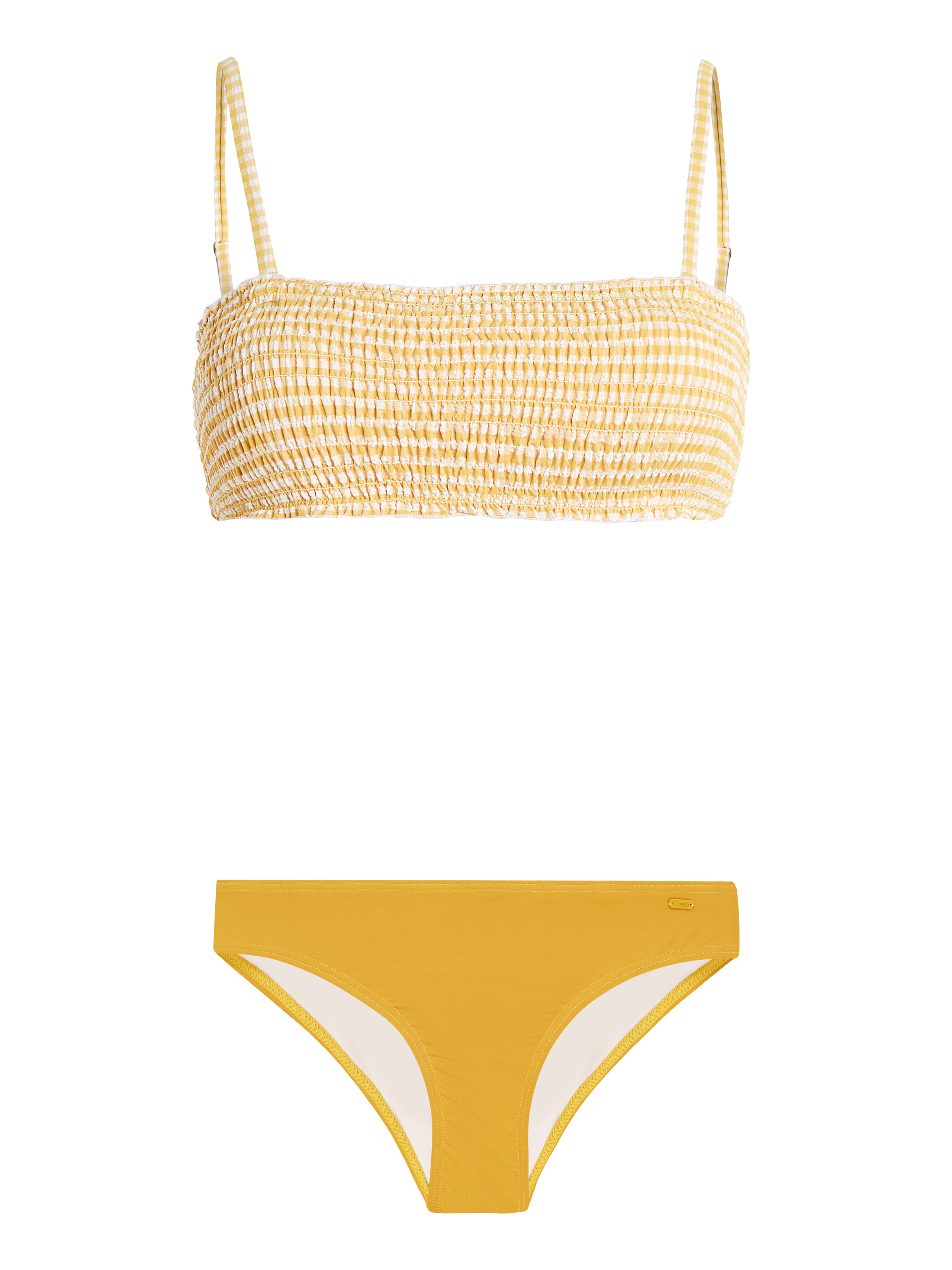 Protest Prtbalearic Bandeau-bikini Damen - Gelb