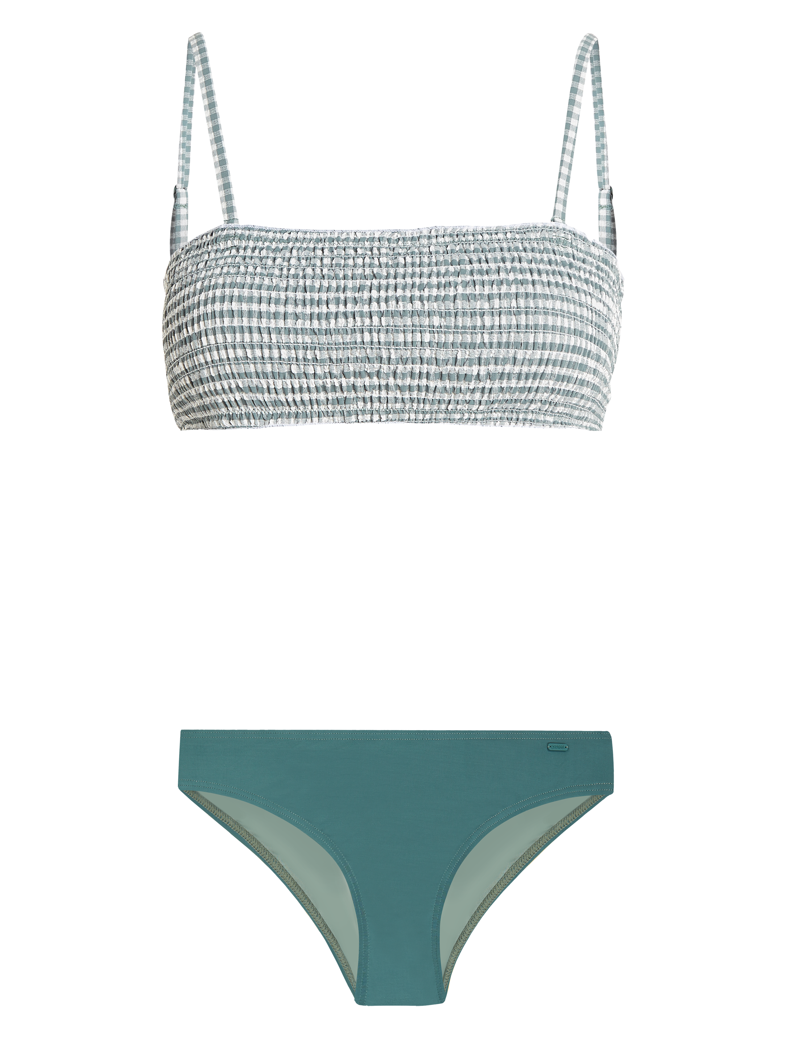 Protest Prtbalearic Bandeau Bikini Women - Green