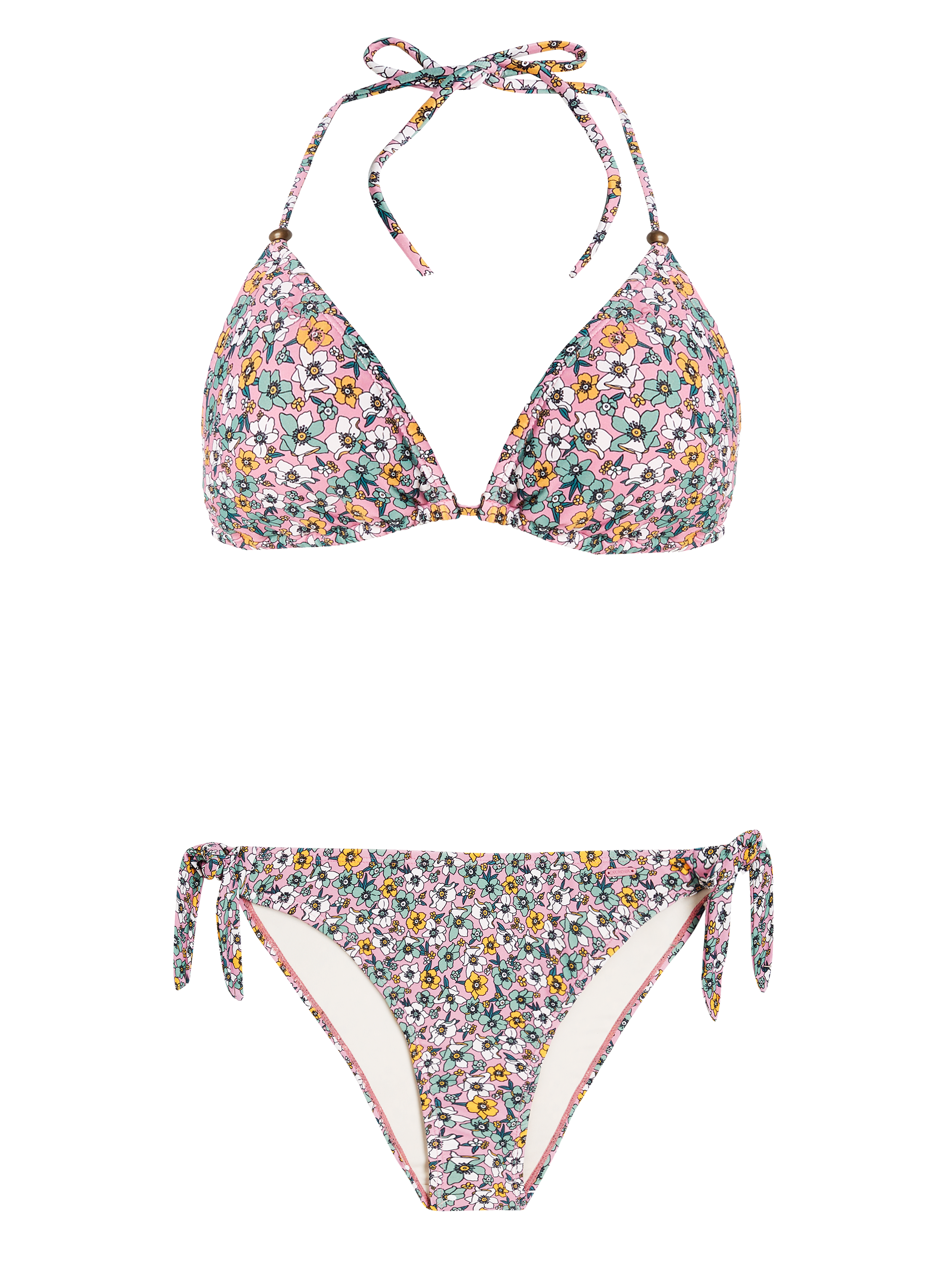 Protest Prtsauger Bloemen Triangel Bikini Dames - Paars
