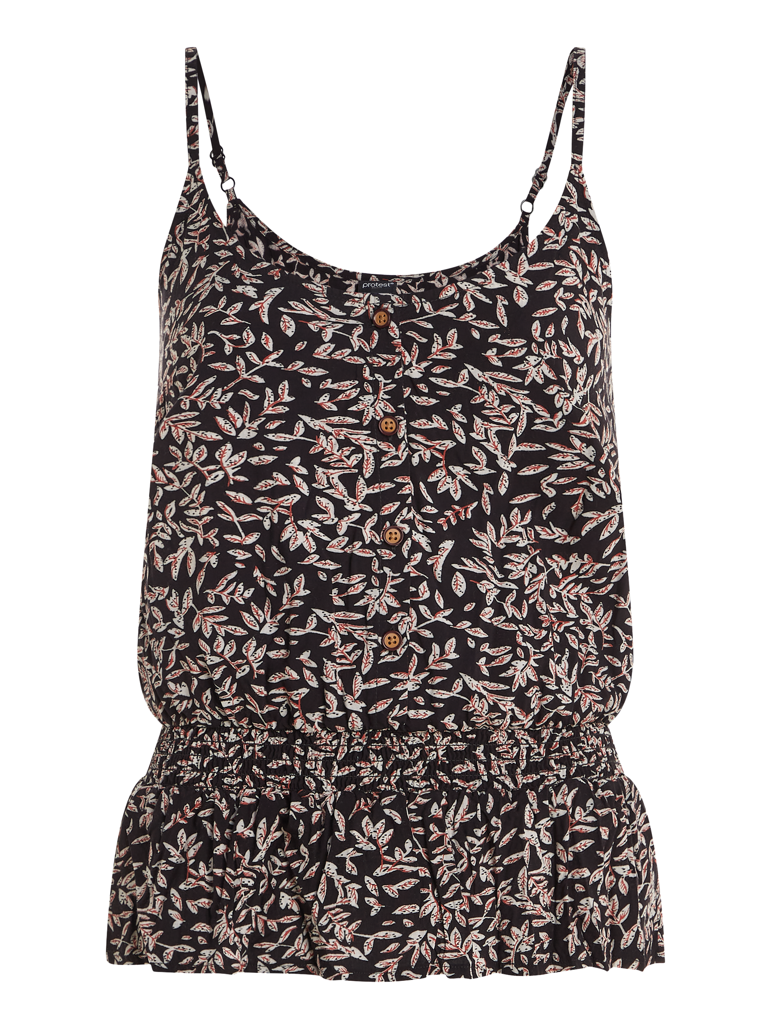 Protest Prtkiawah Spaghetti Top Damen - Schwarz