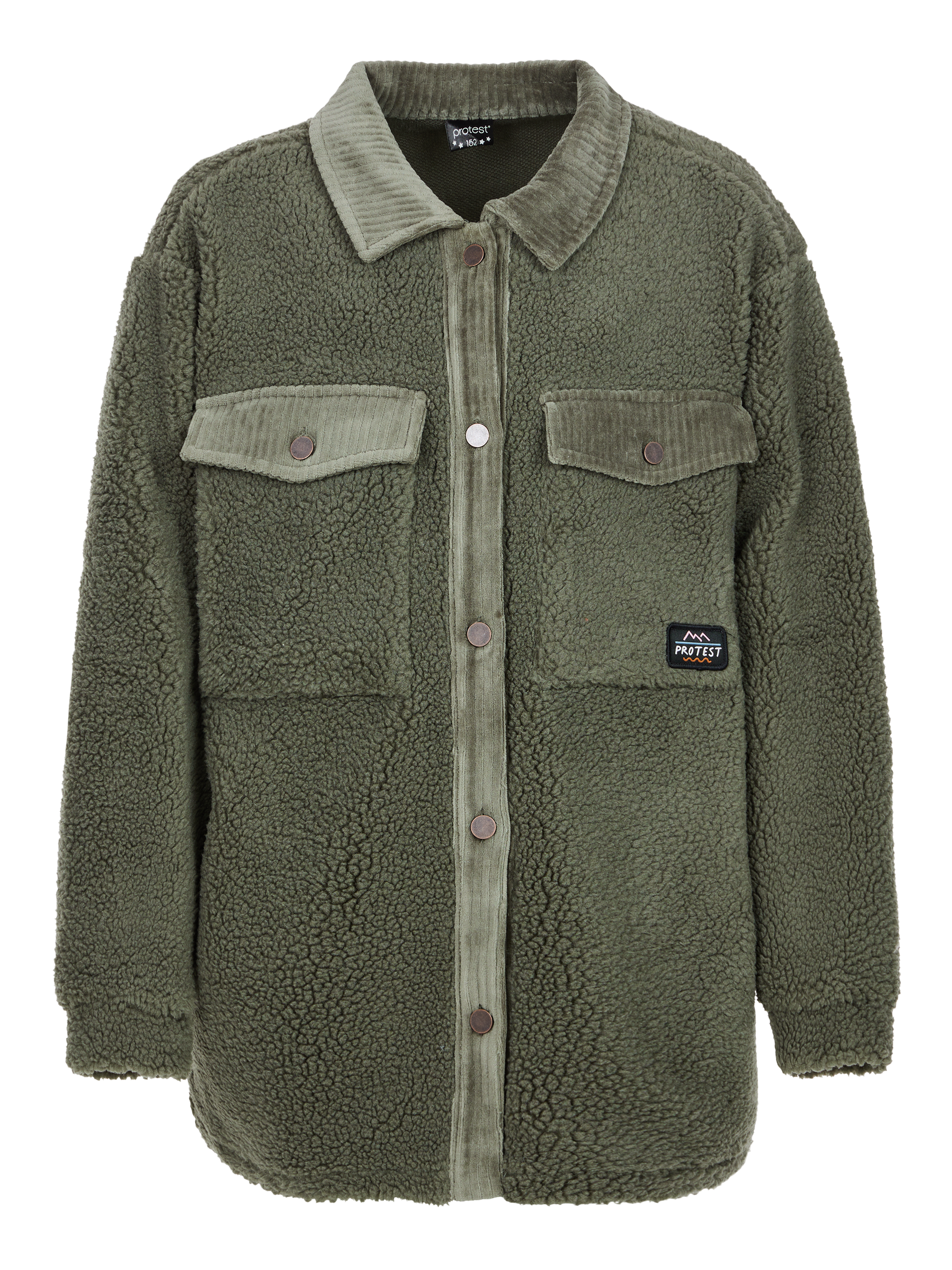 Protest Prtelivra Jr Blouse Peluche Fille - Vert