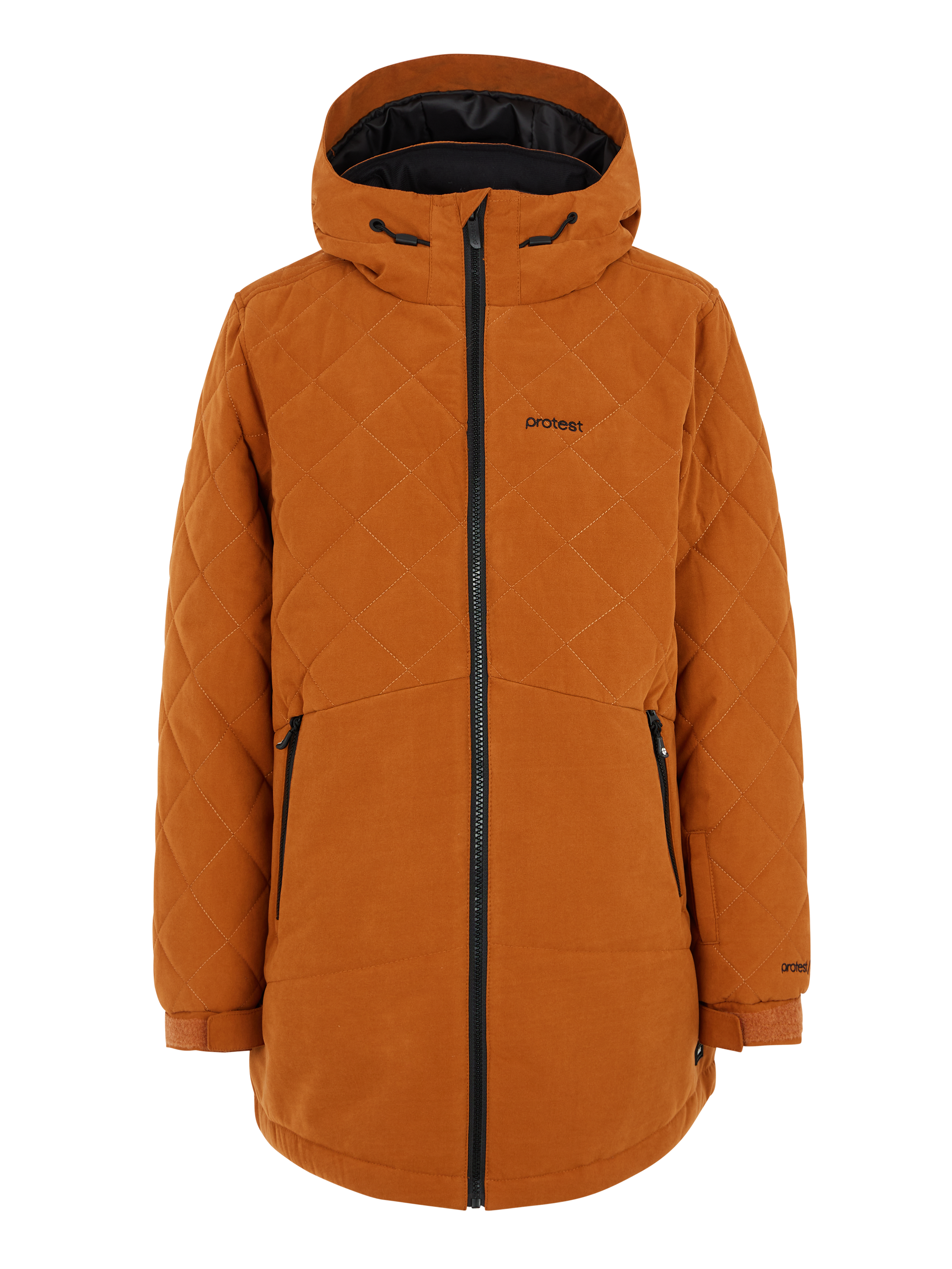 Protest Prttamires Jr Veste De Ski Fille - Marron