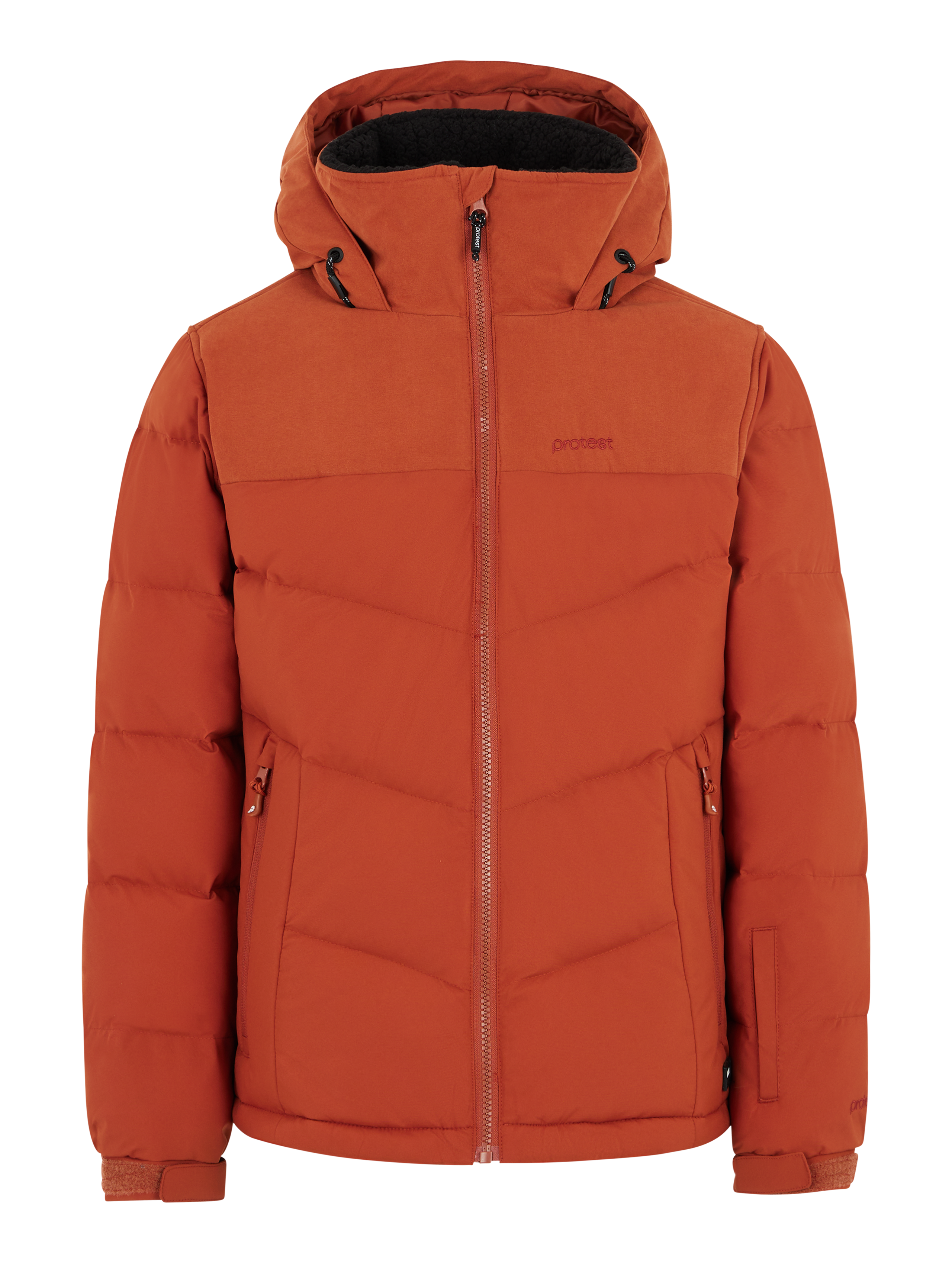 Protest Prtcotinga Jr Veste De Ski Fille - Rouge