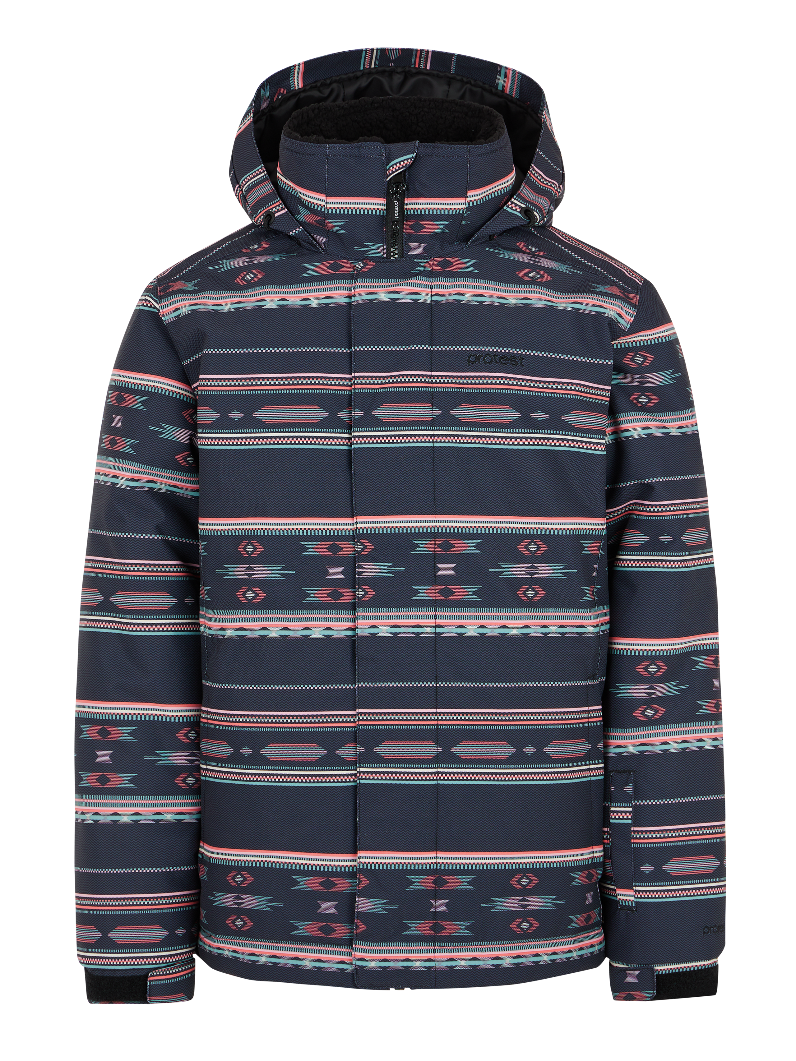 Protest Prtherb Jr Veste De Ski Fille - Noir