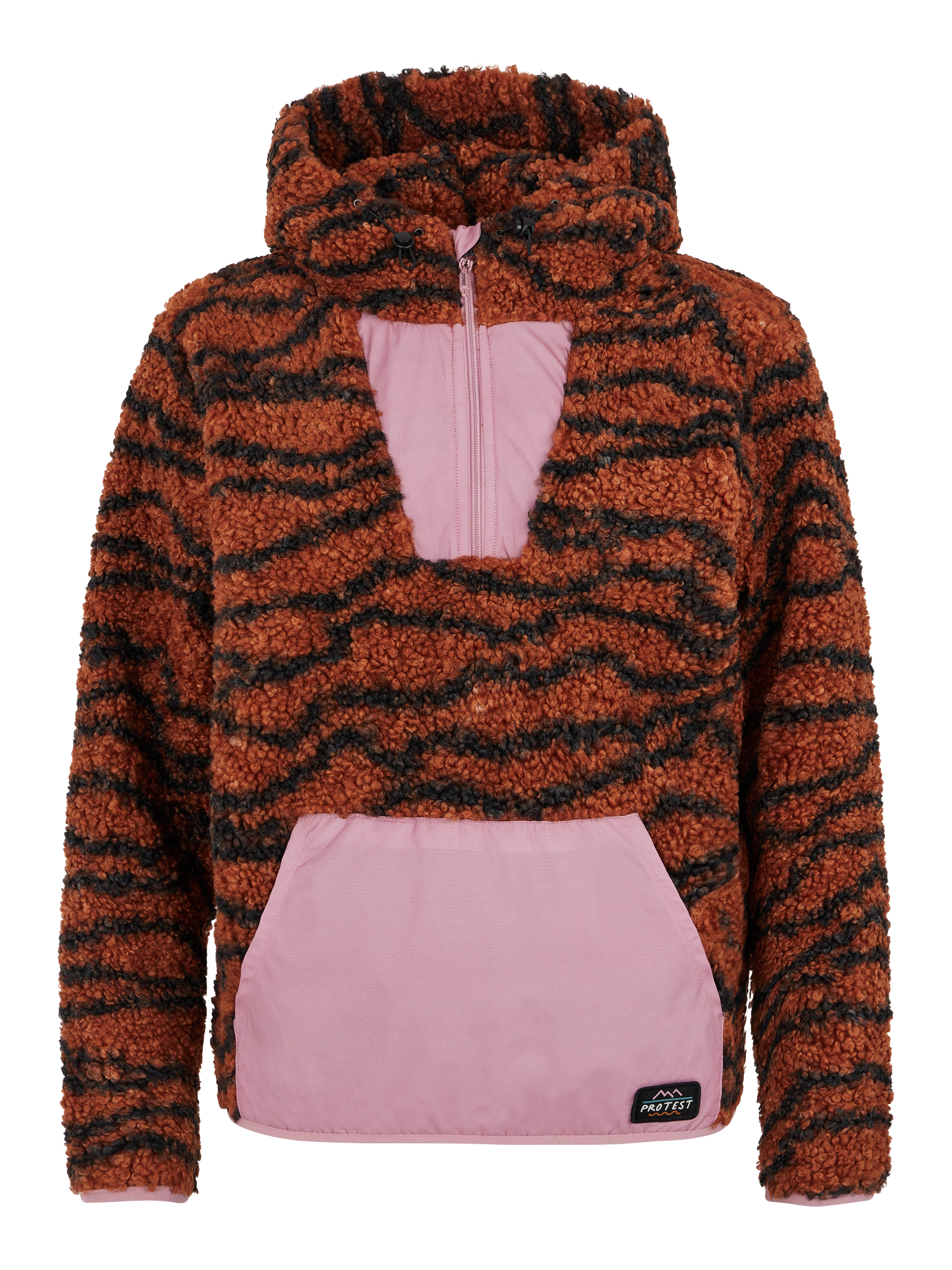 Protest Prtfassa Tiger Hoodie Women - Red