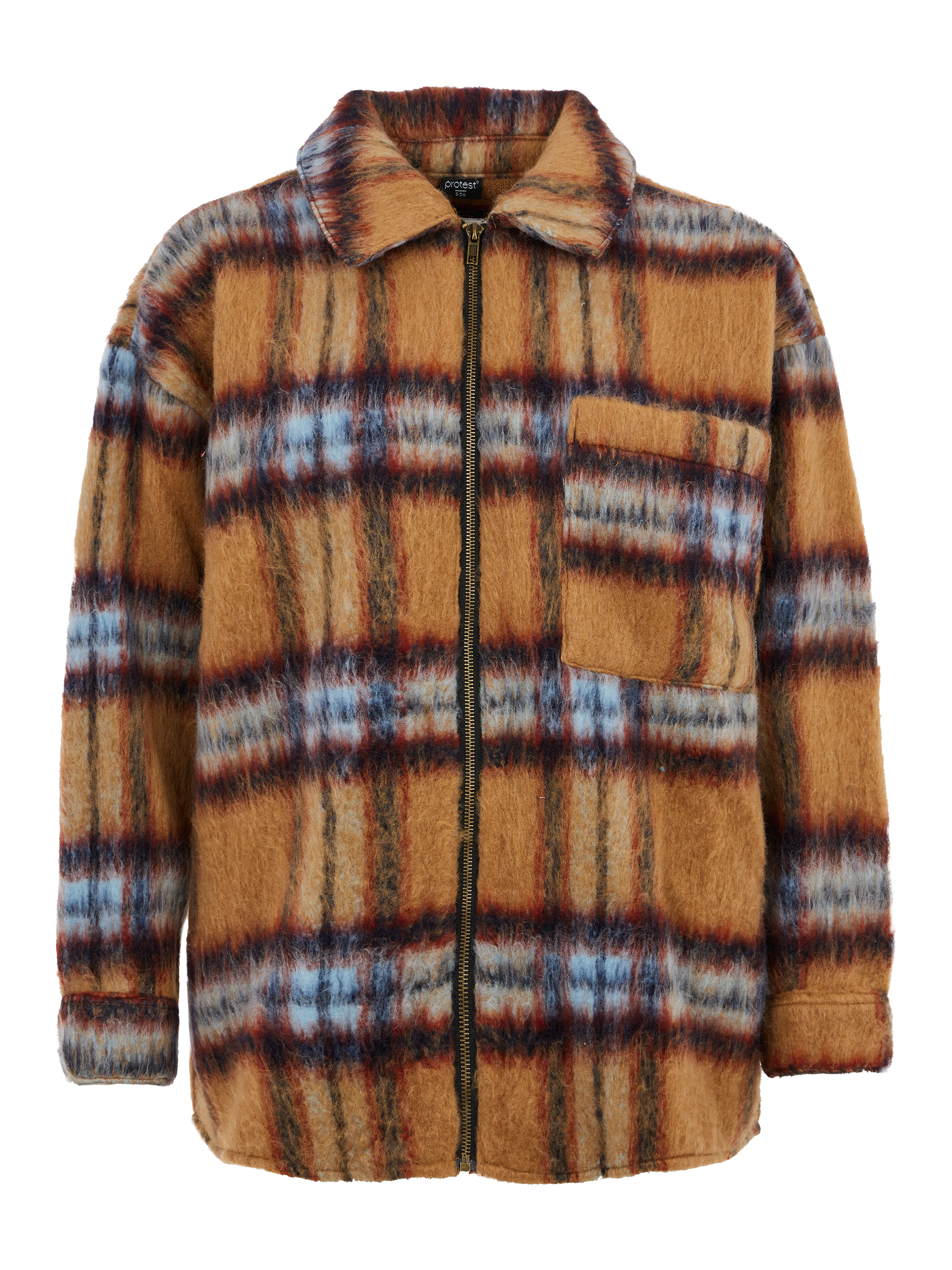 Protest Prtbadia Gilet Femme - Marron