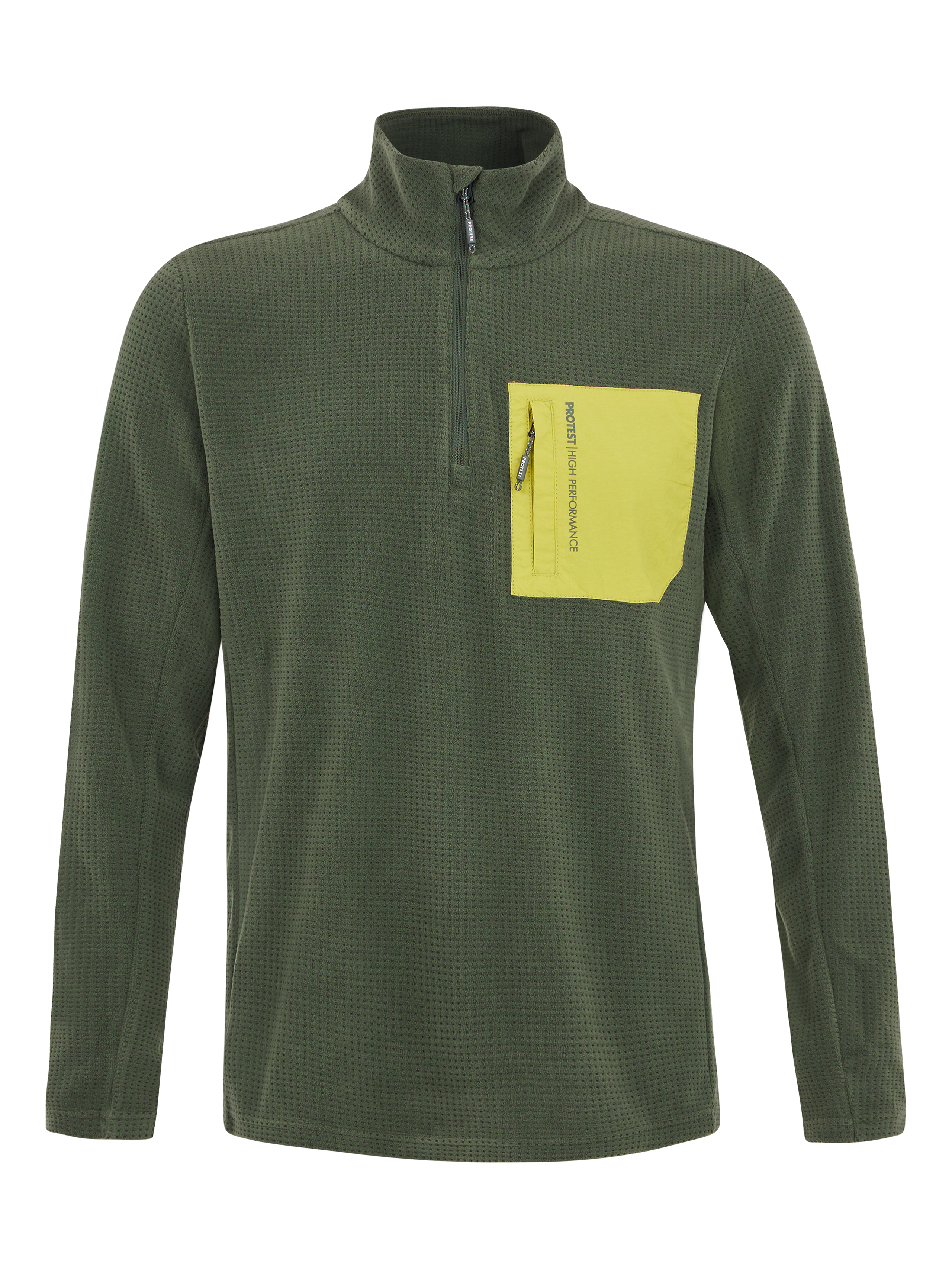 Protest Prtlomono Fleece Men - Green