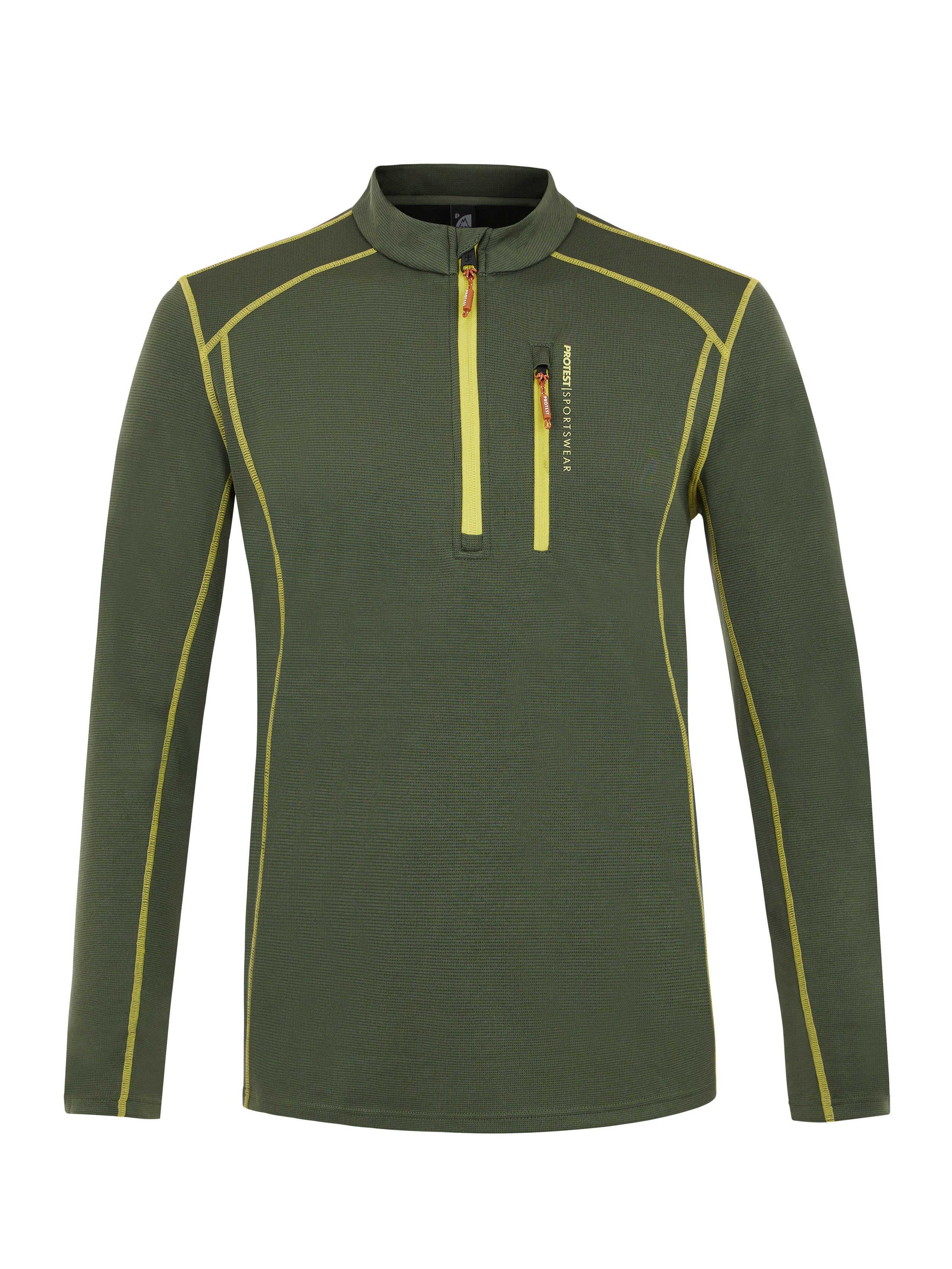Protest Prtkurano Sous-pull Homme - Vert