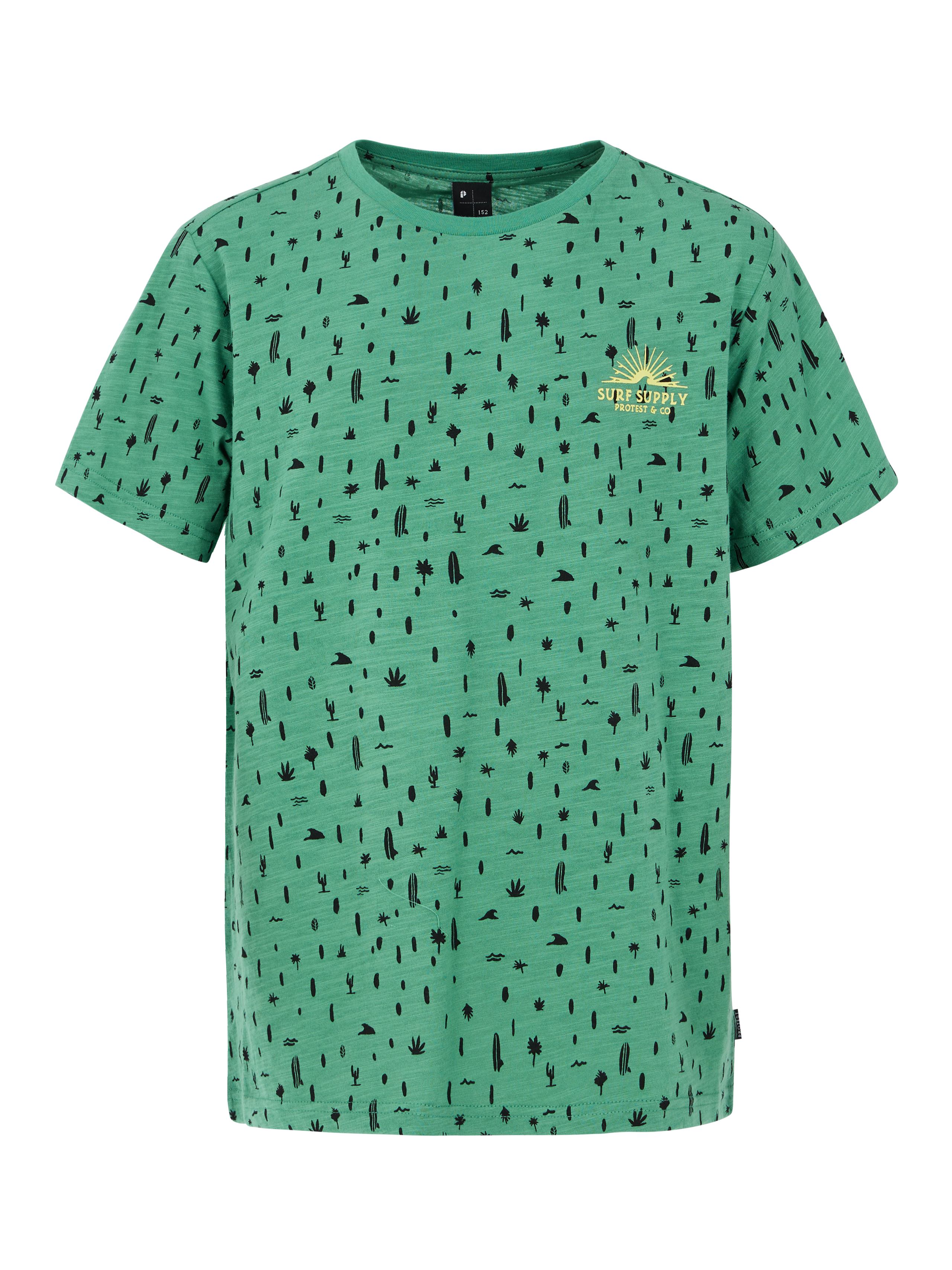 Protest Prtfames Jr T-shirt Boys - Green