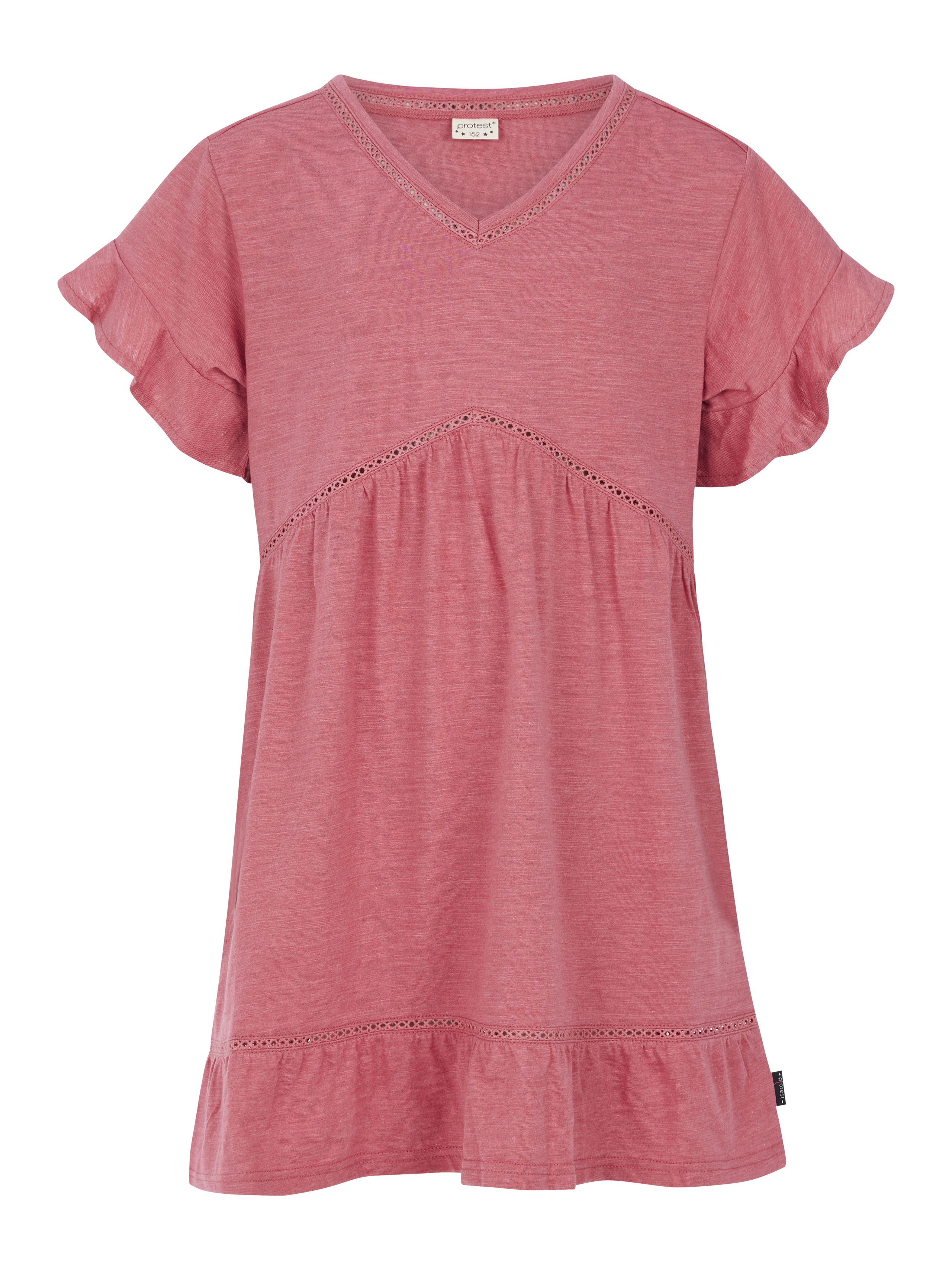 Protest Prtming Jr Robe Fille - Rose