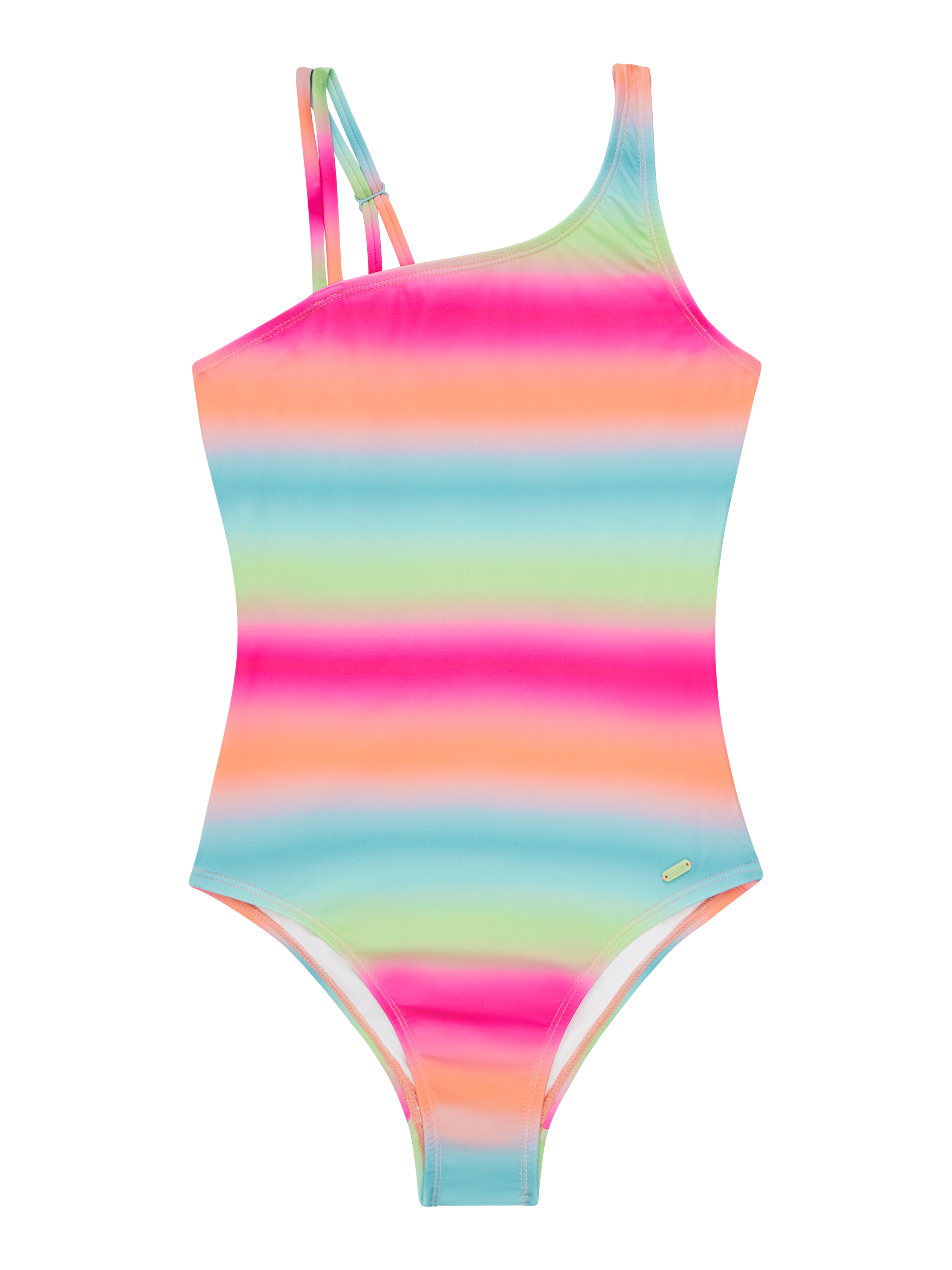 Protest Prtrica Jr Maillot De Bain 1 Pièce Rayé Fille - Bleu