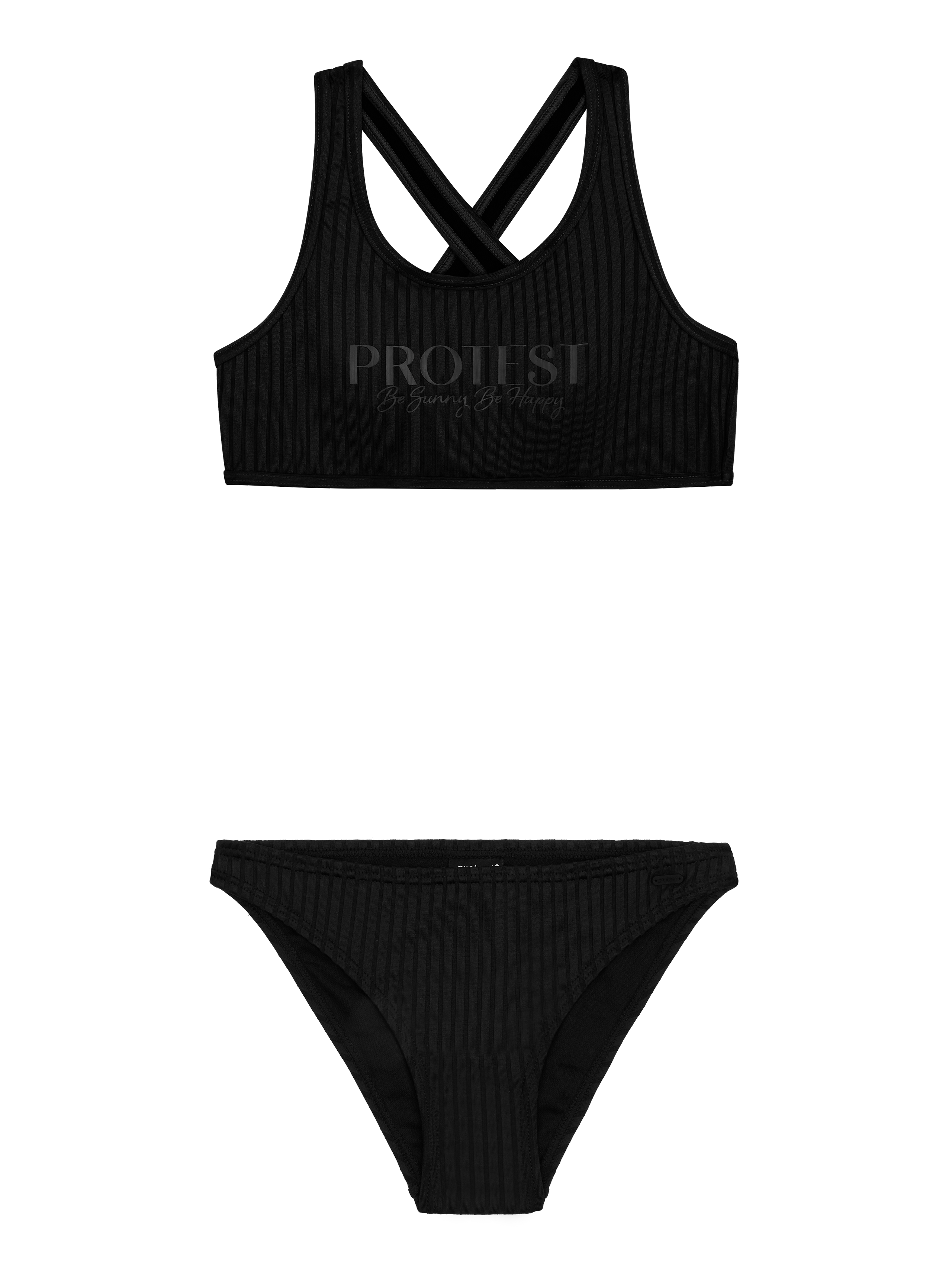 Protest Prtmoon Jr Bralette-bikini Mädchen - Schwarz