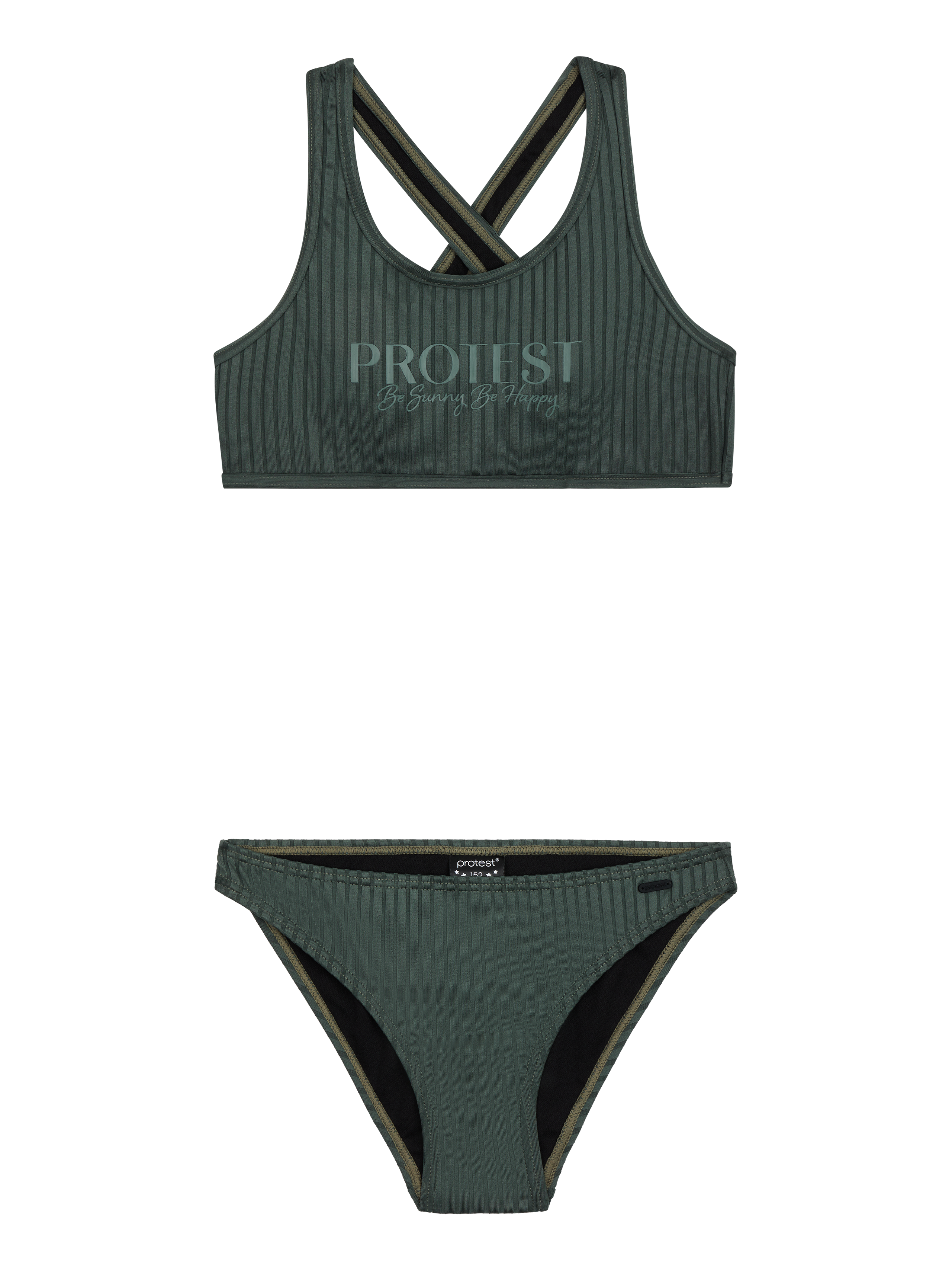 Protest Prtmoon Jr Bralette-bikini Mädchen - Grün