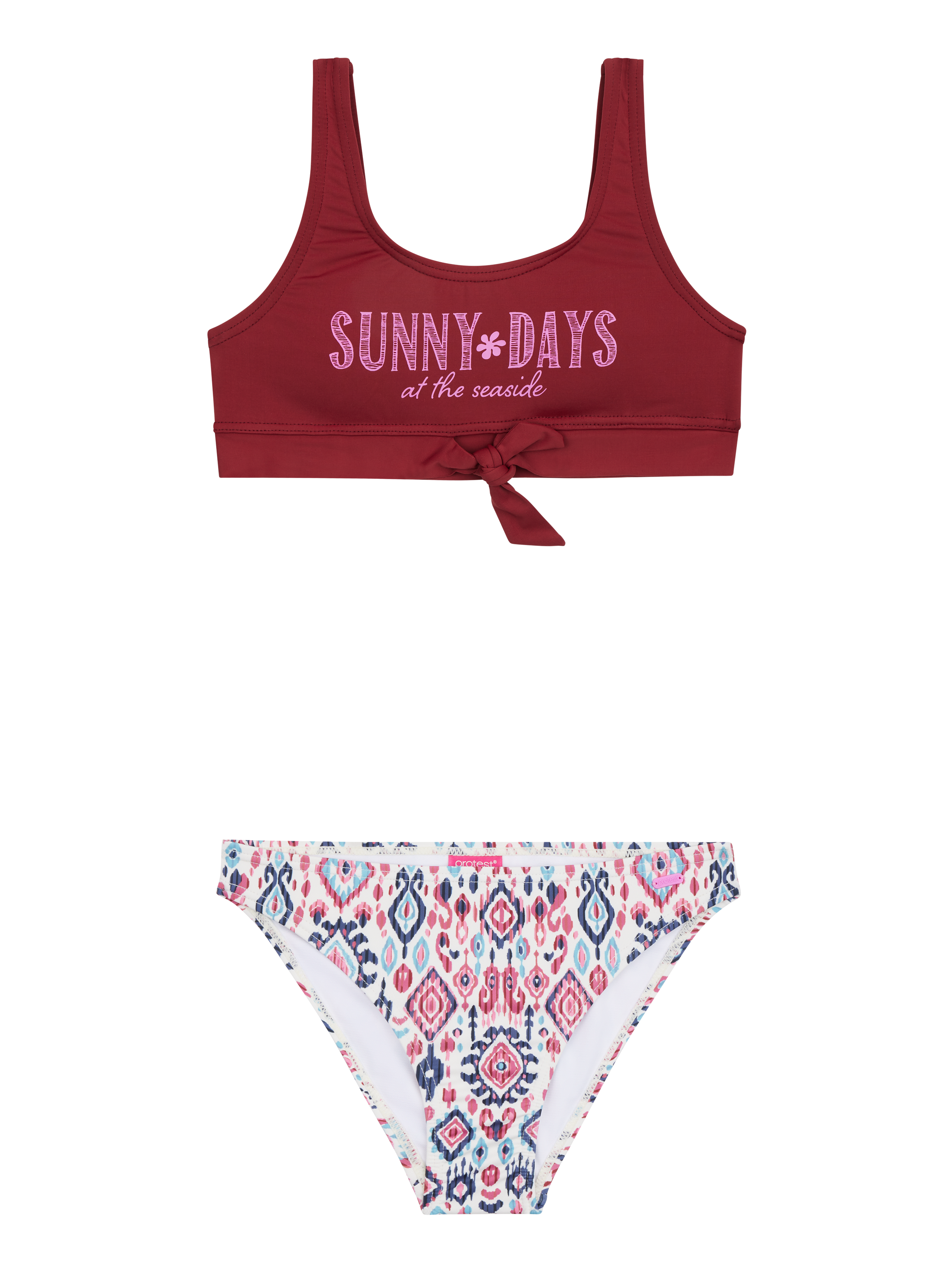 Protest Prtnaomo Jr Maillot De Bain Bralette Fille - Rose