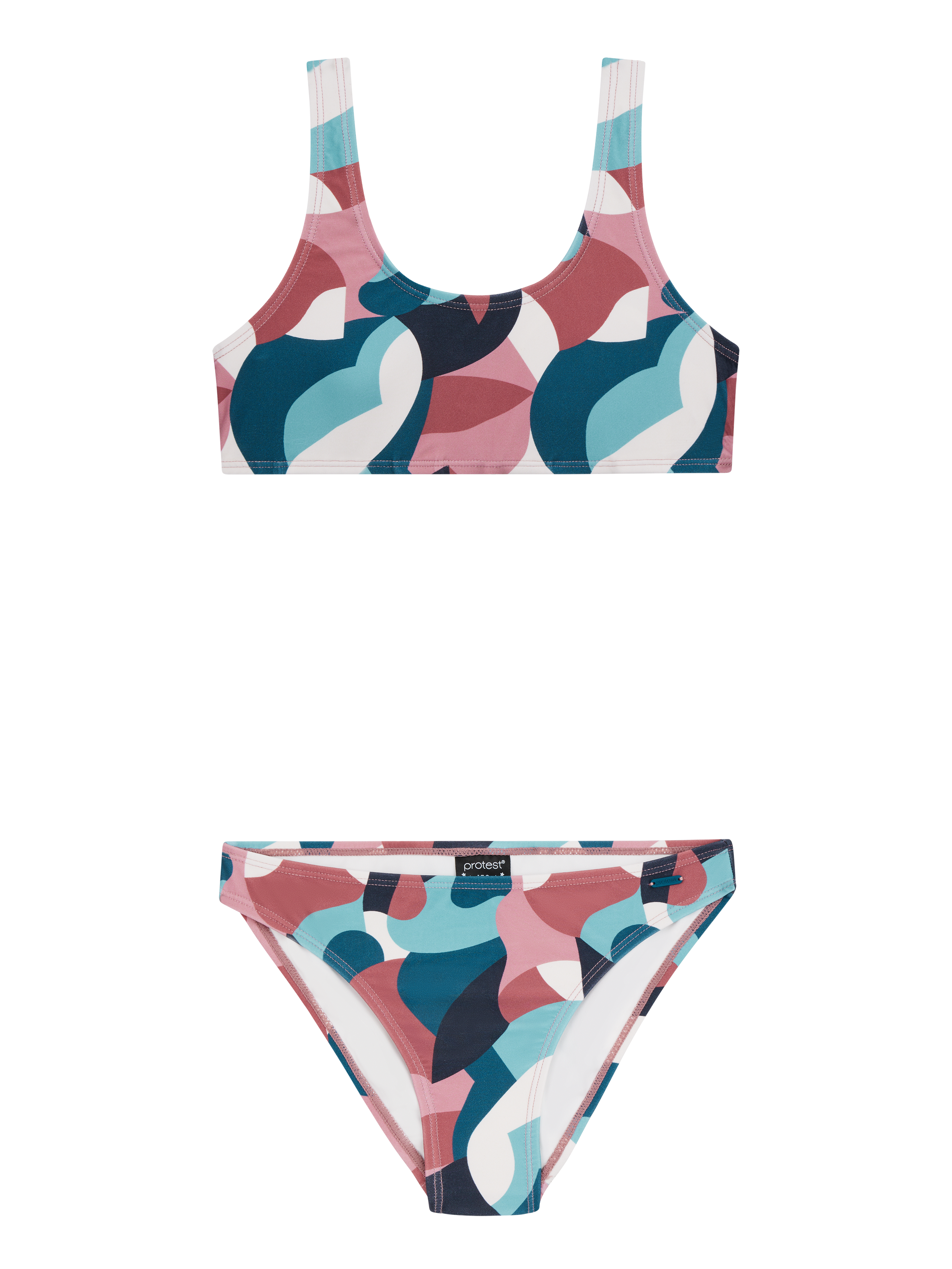 Protest Prtloulou Jr Bralette Bikini Meisjes - Blauw