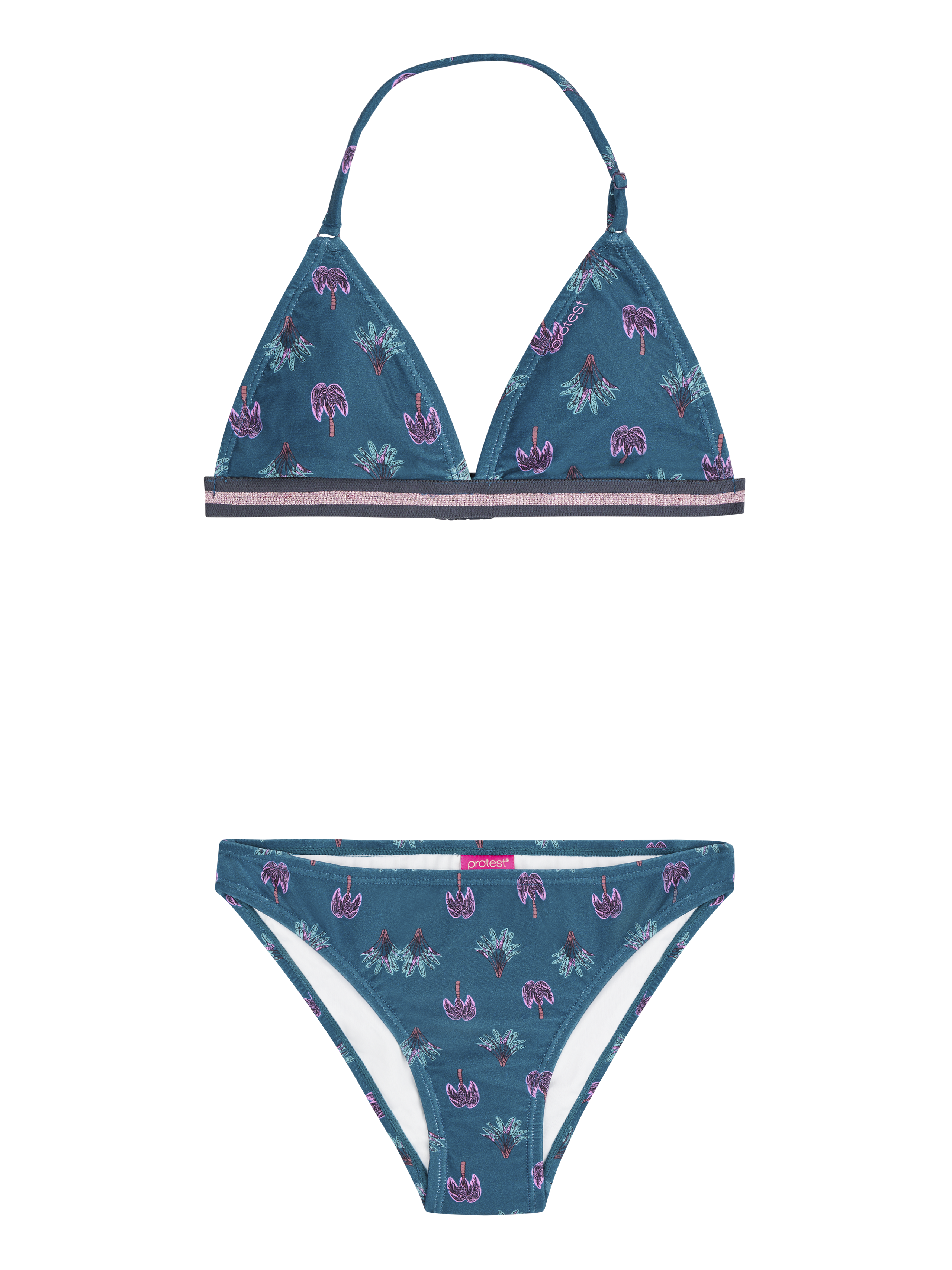 Protest Prtlillian Jr Triangel Bikini Meisjes - Blauw