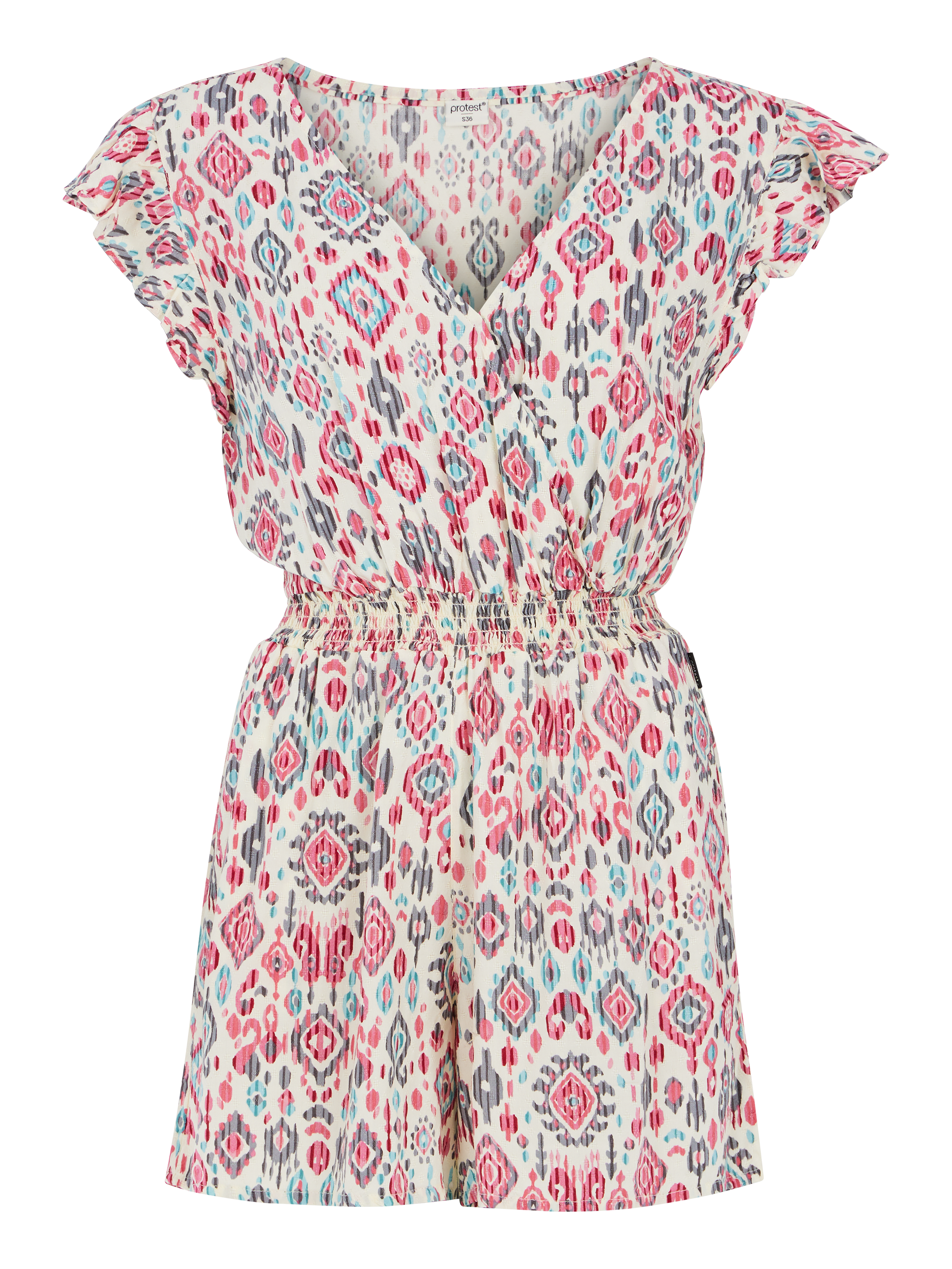 Protest Prttoska Playsuit Damen - Weiss