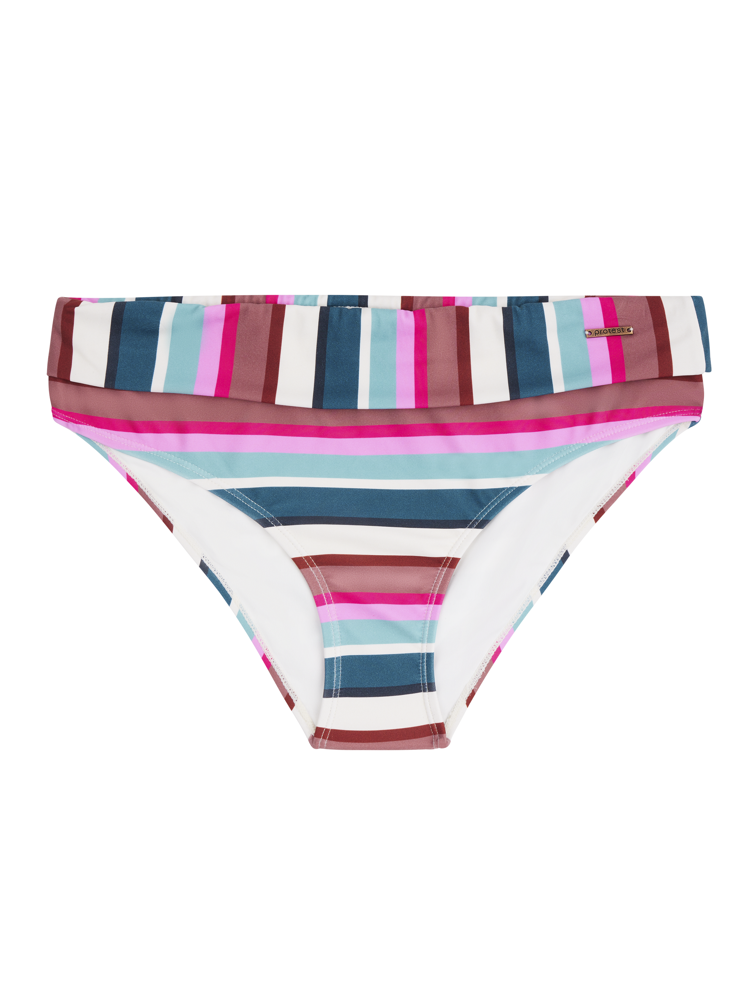 Protest Mixlava 24 Striped Bikini Bottom Women - Pink