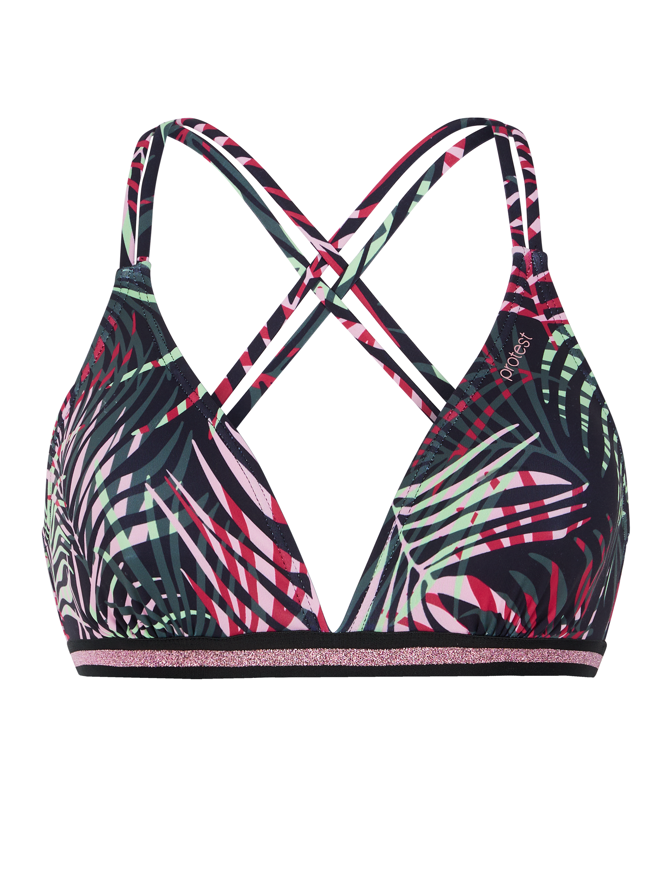 Protest Mixhera 24 Triangle Bikini Top Women - Pink
