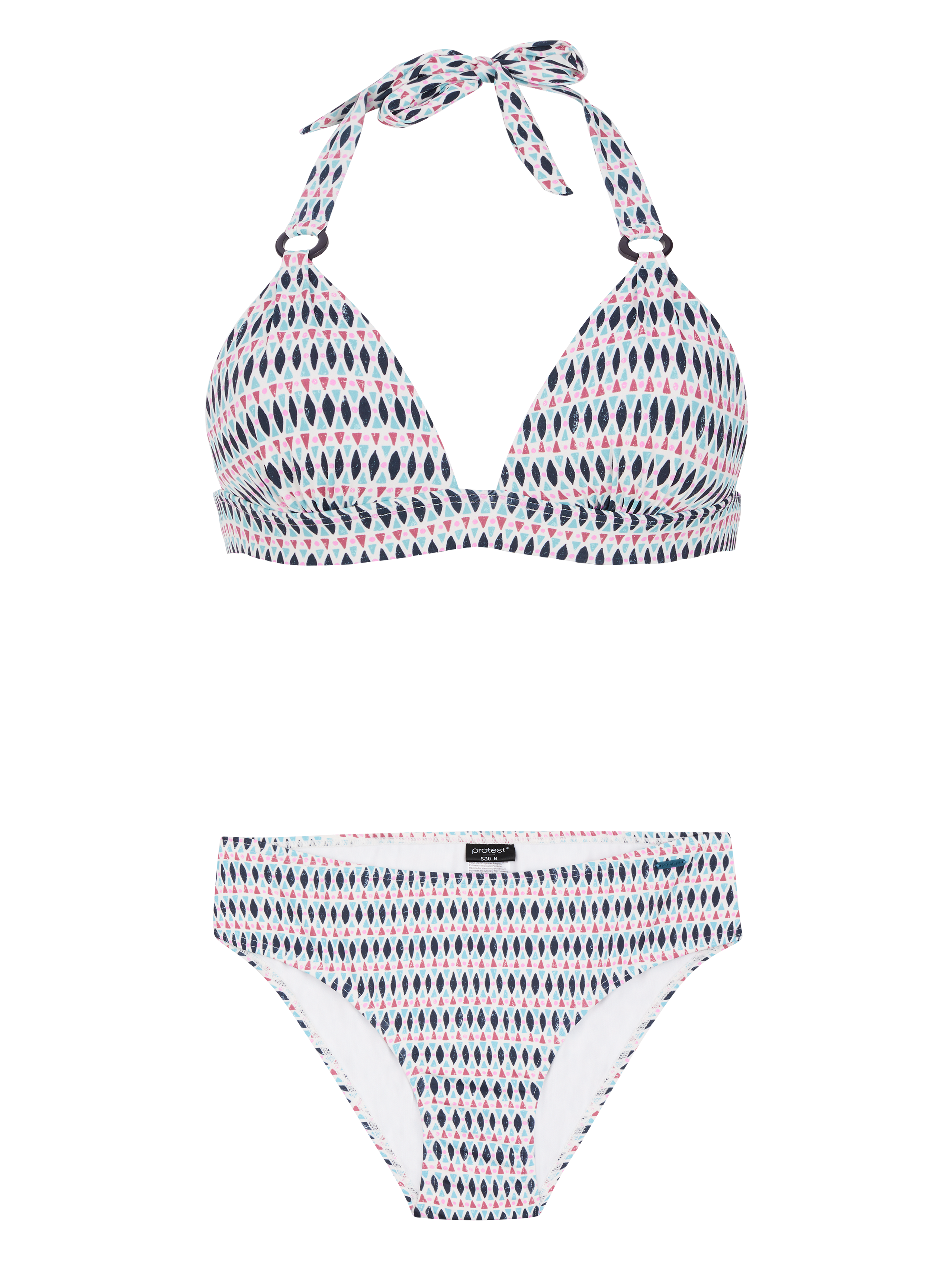 Protest Prtlucia Maillot De Bain Halter Femme - Bleu