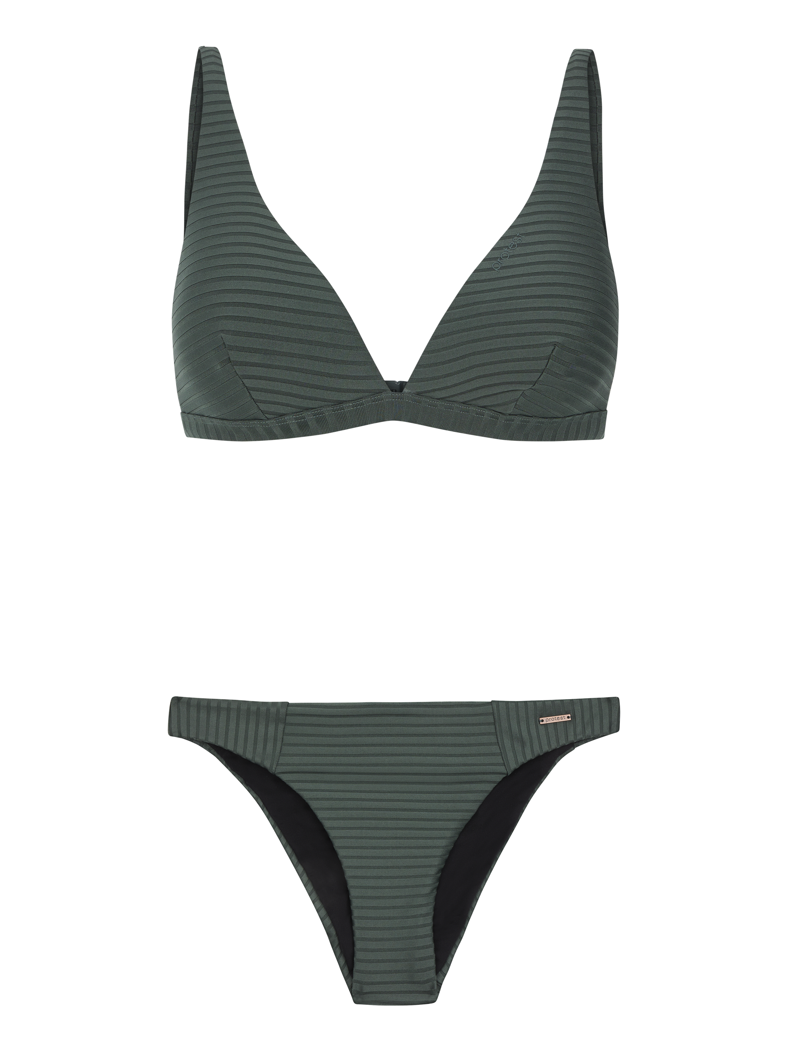 Protest Prtmaudy Triangle Bikini Damen - Grün