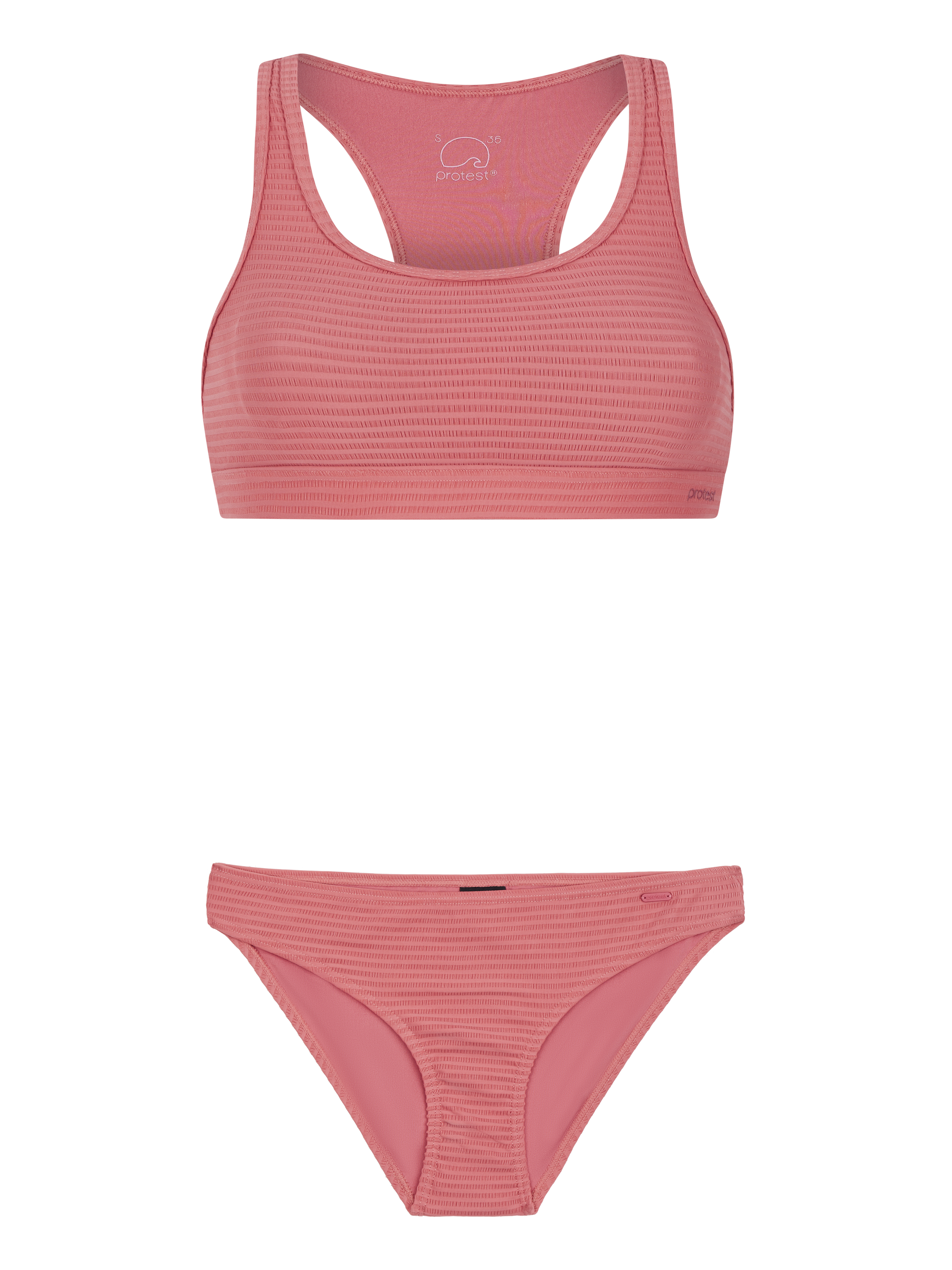 Protest Prteager Surf-bikini Damen - Rosa