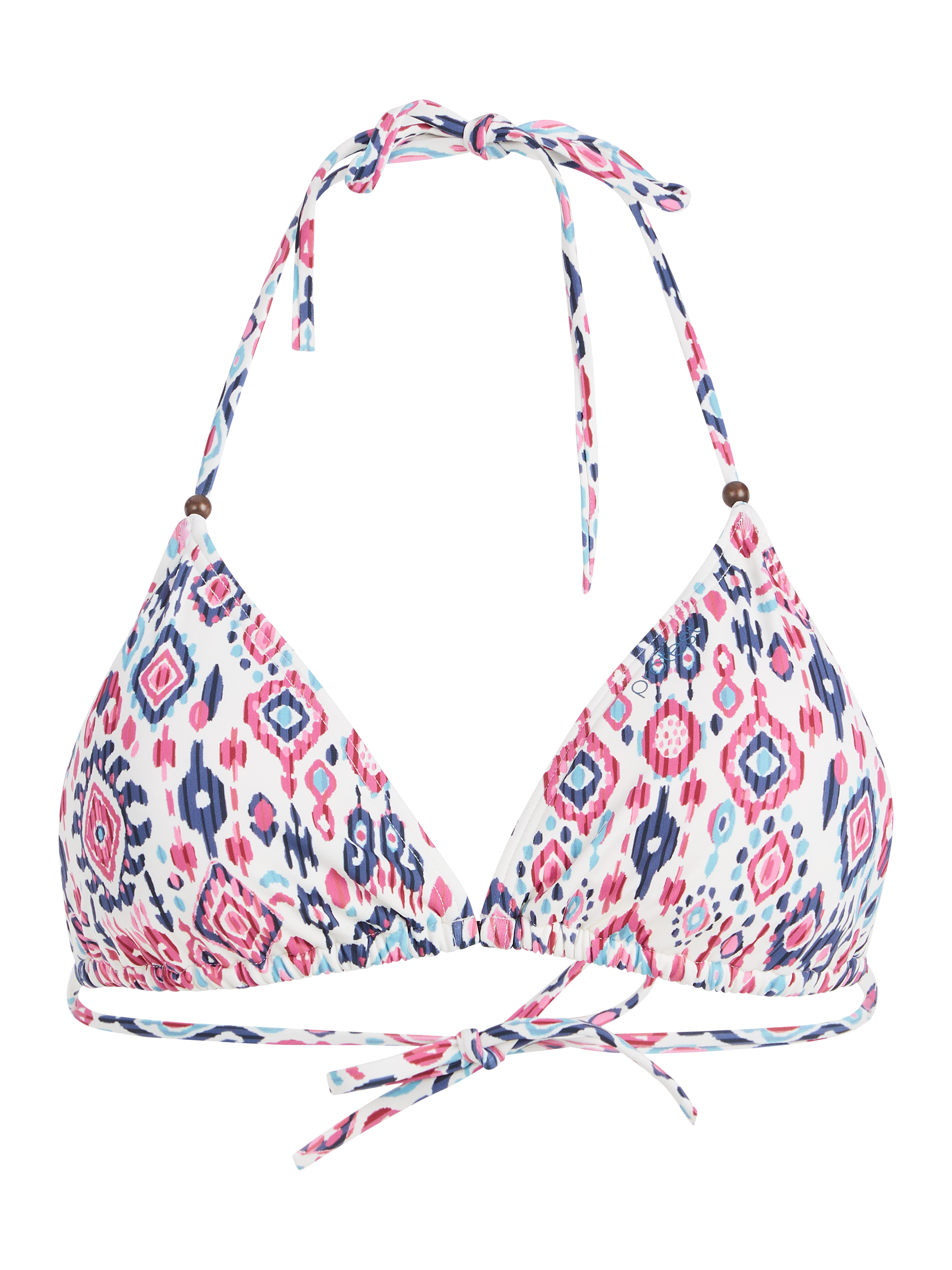 Protest Mixadele Triangle Bikini Top Women - White