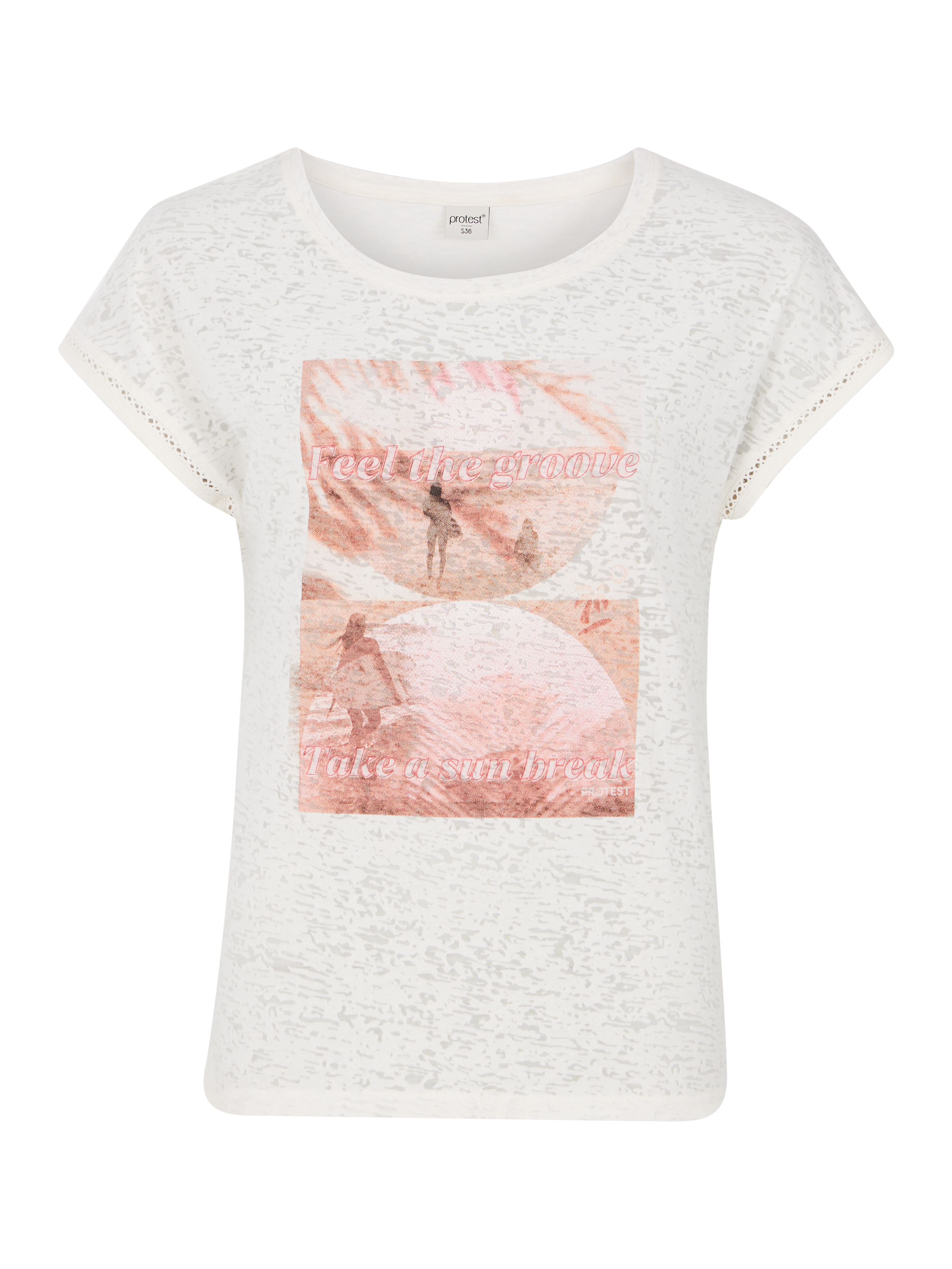 Protest Prtelles 24 T-shirt Women - White