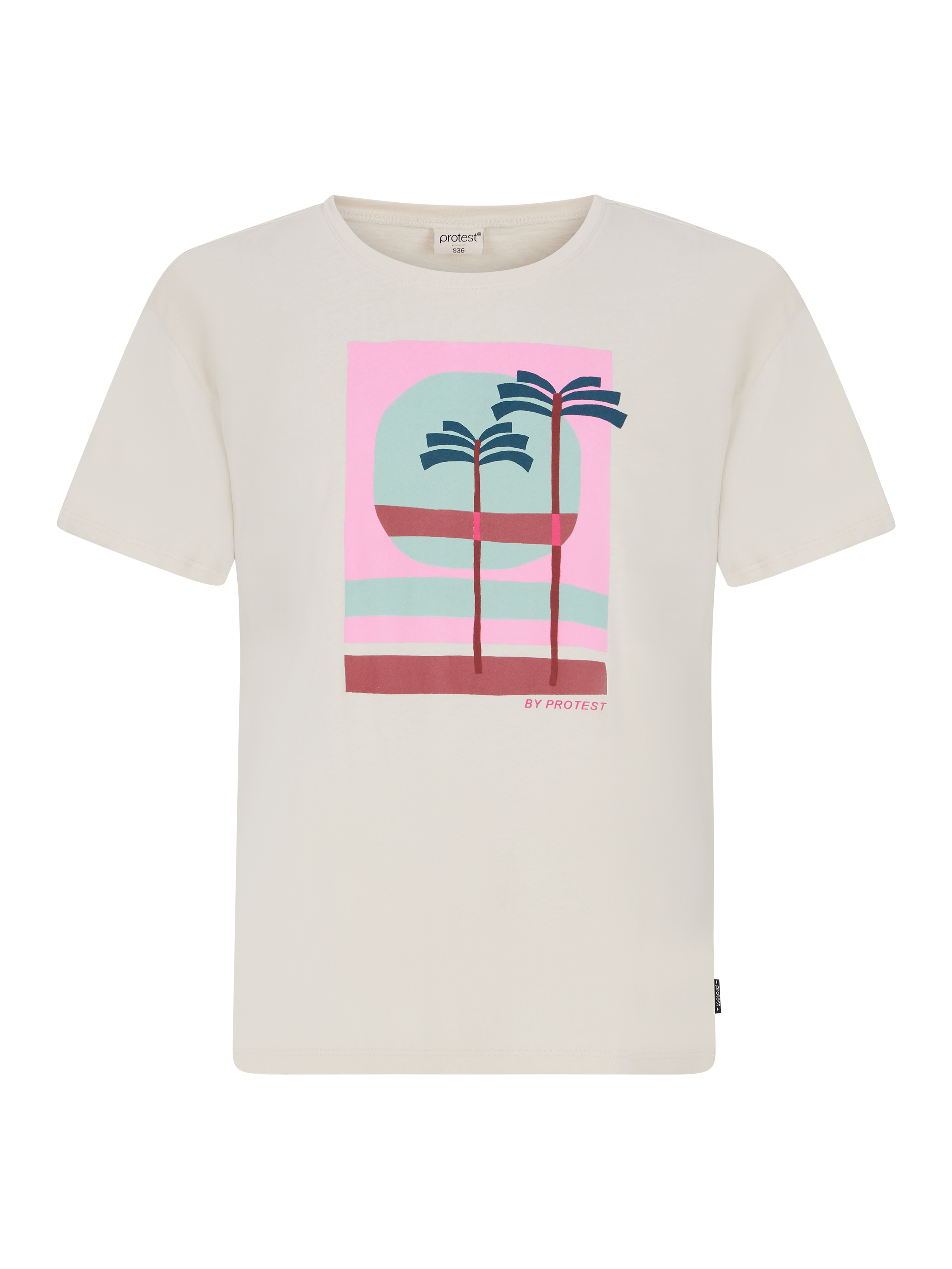 Protest Prtglassy T-shirt Women - White