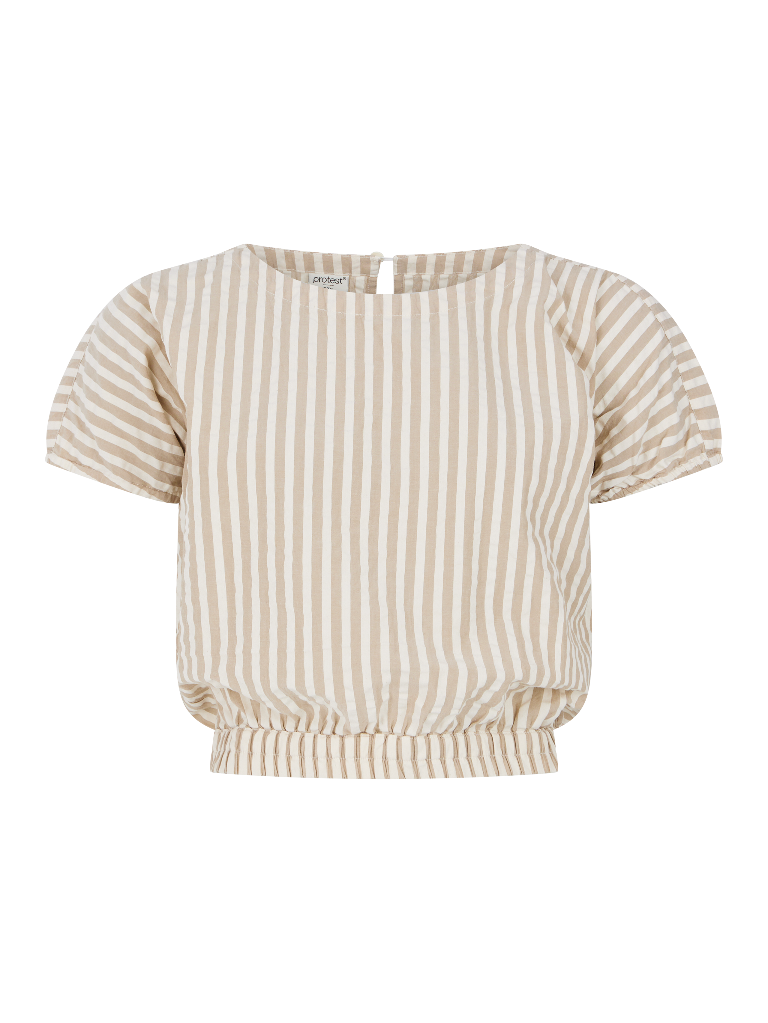 Protest Prtbubbles Striped T-shirt Women - Brown