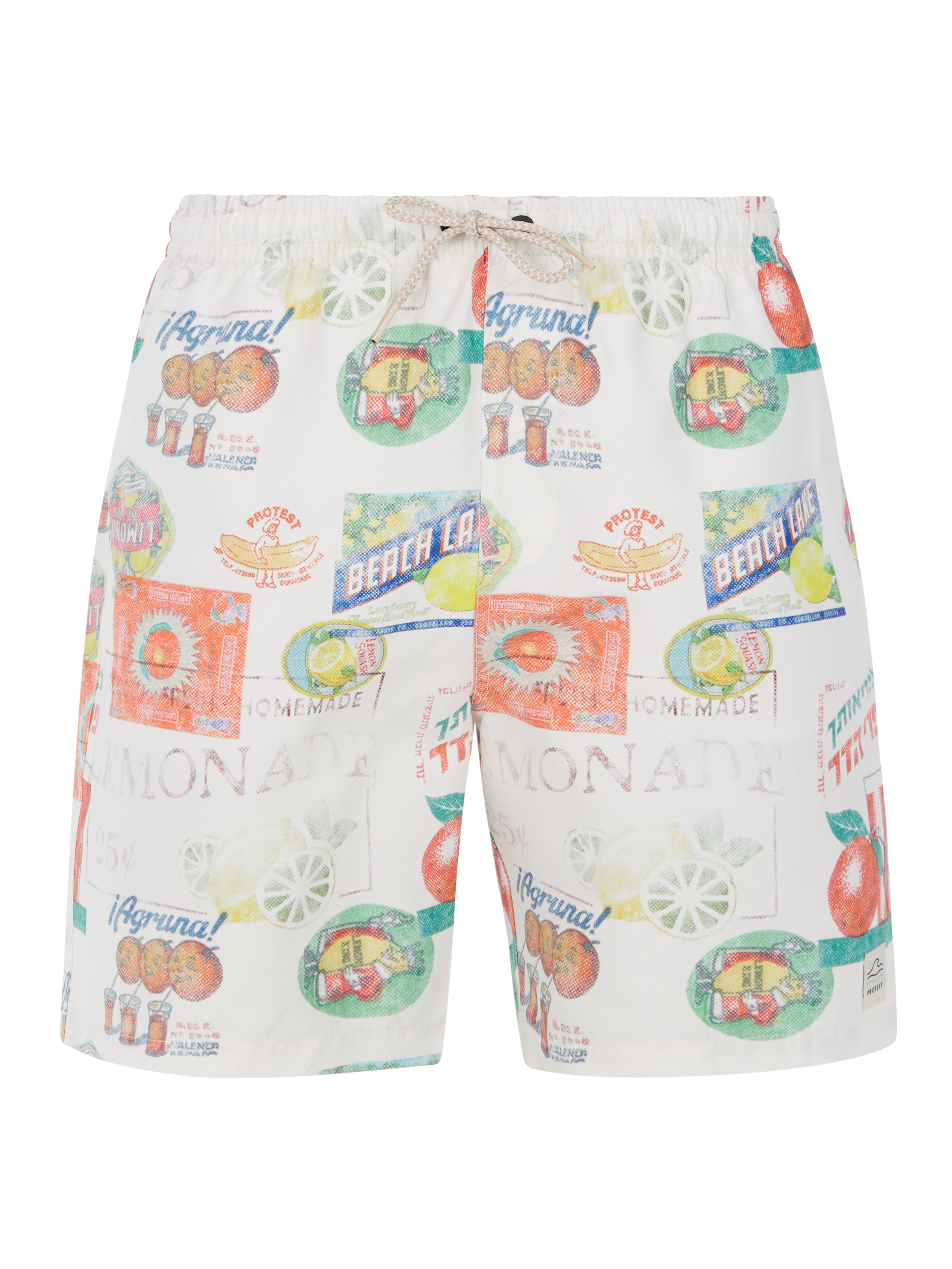 Protest Prtguno Swim Shorts Men - White