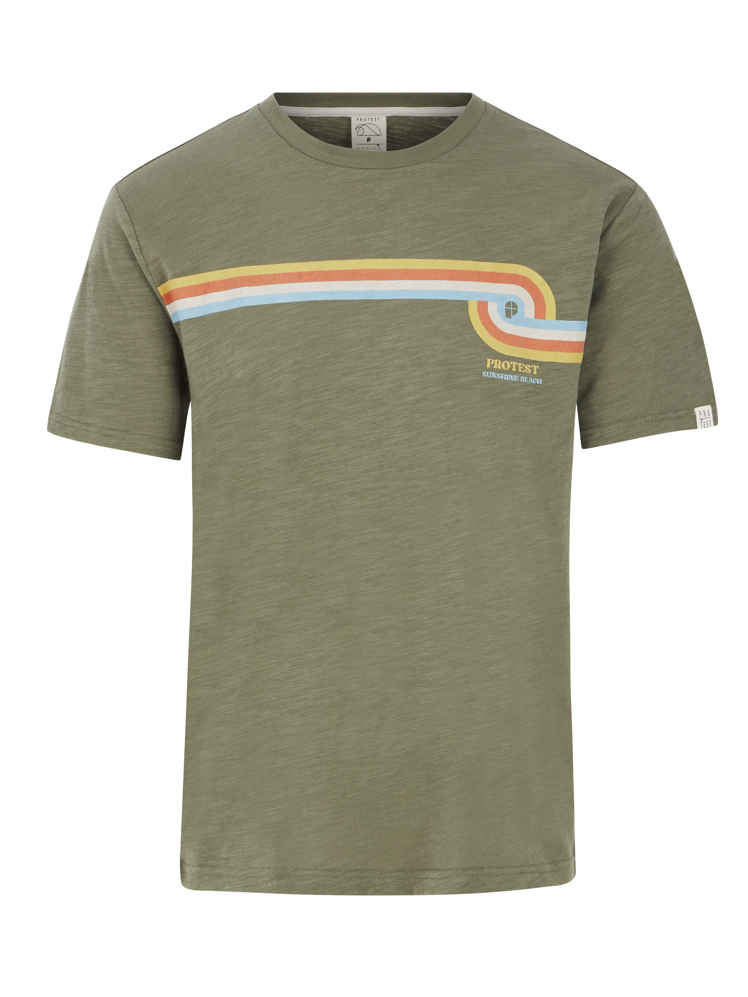 Protest Prtthebes T-shirt Men - Green