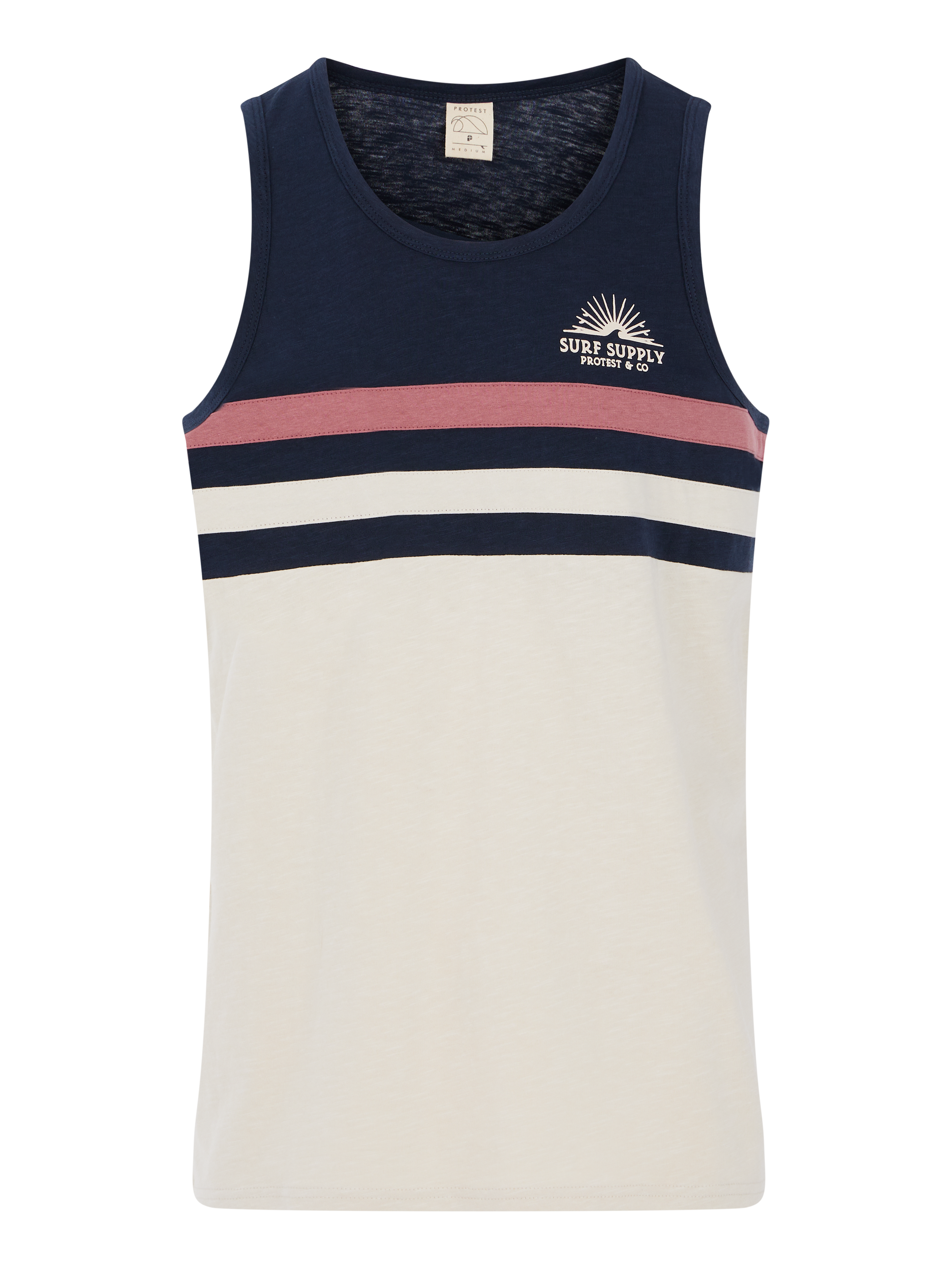 Protest Prtsamo Tank Top Heren - Wit