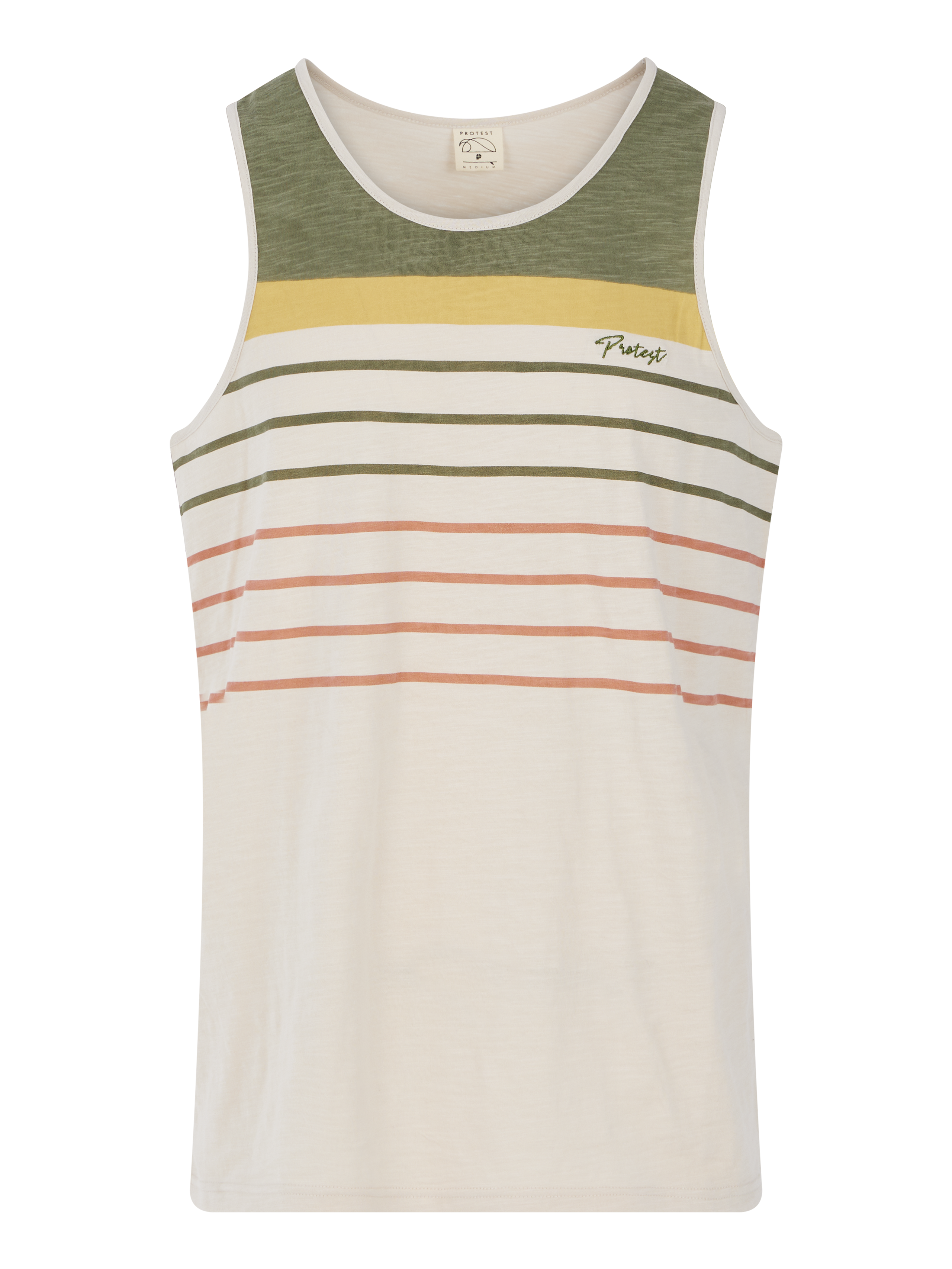 Protest Prtluka Tank Top Heren - Groen