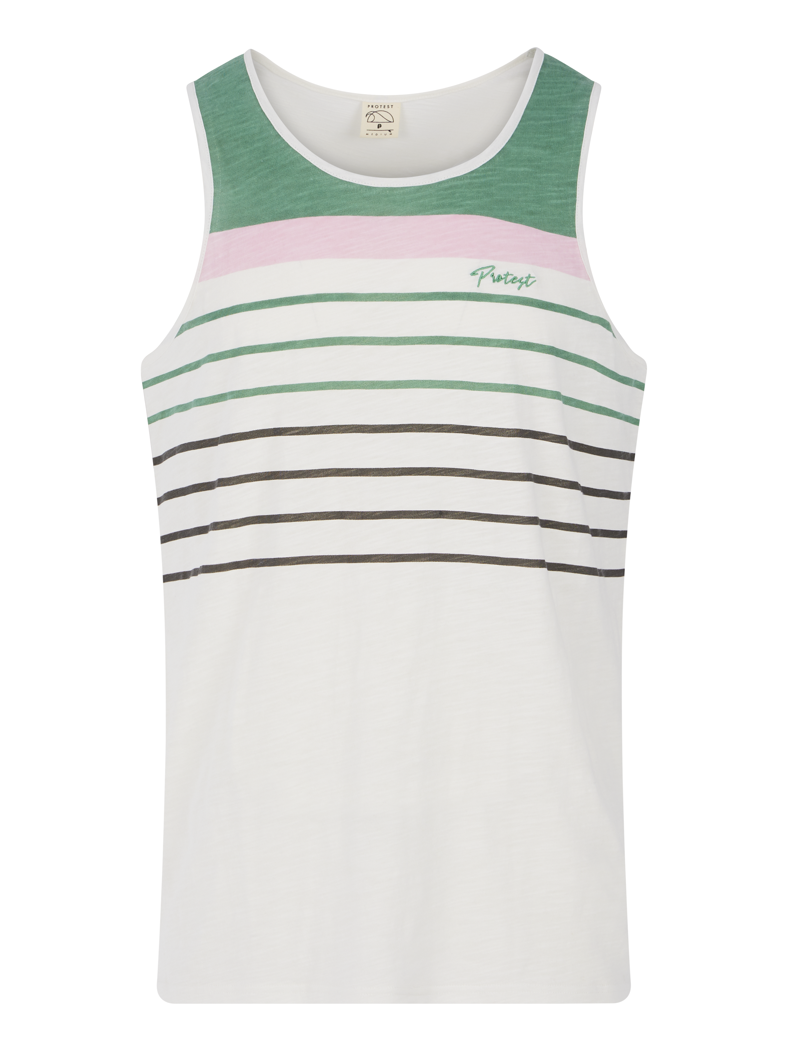Protest Prtluka Tank Top Heren - Groen