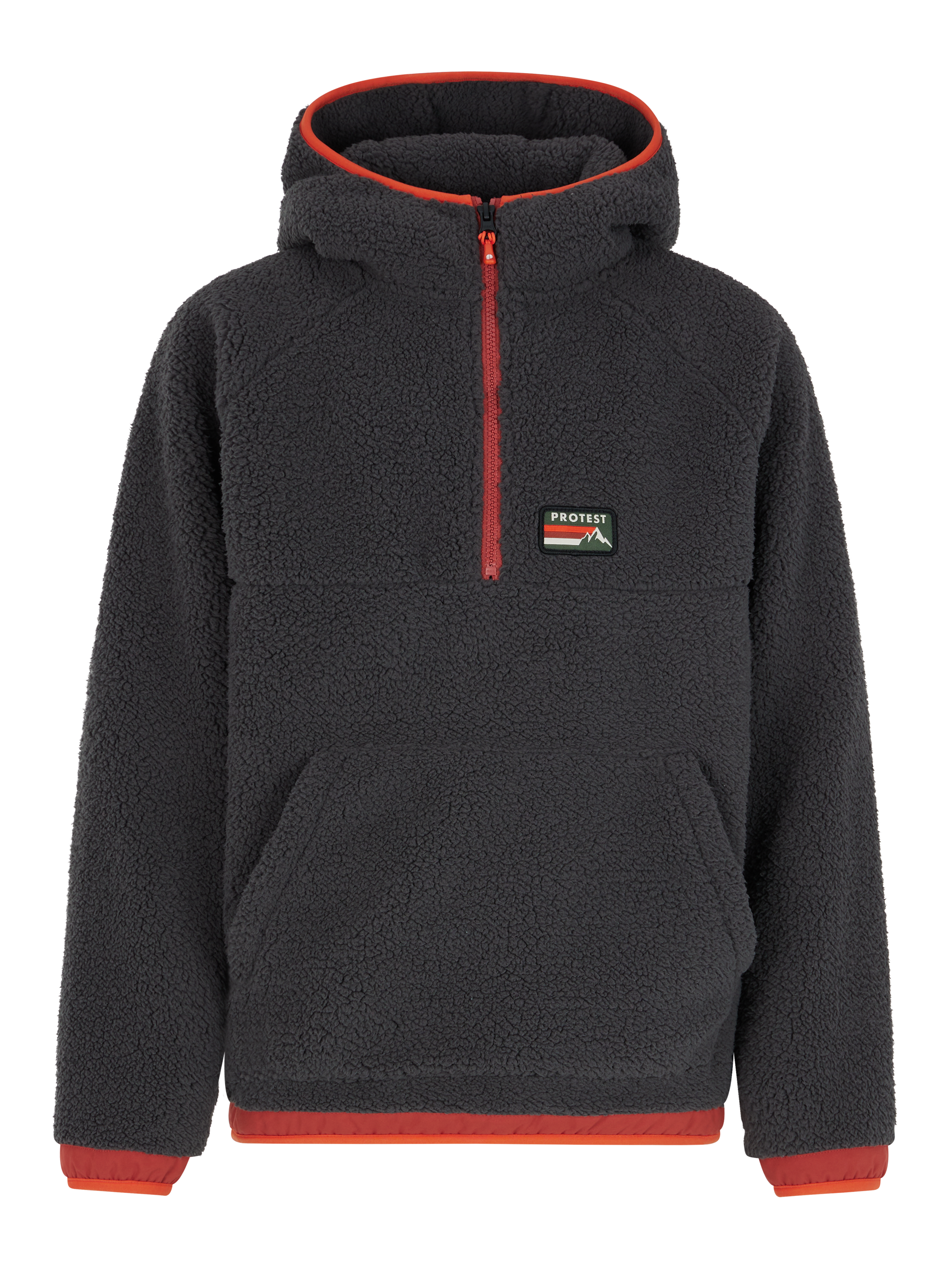 Protest Prtcult Jr Teddy Fleece-hoodie Jungen - Grau